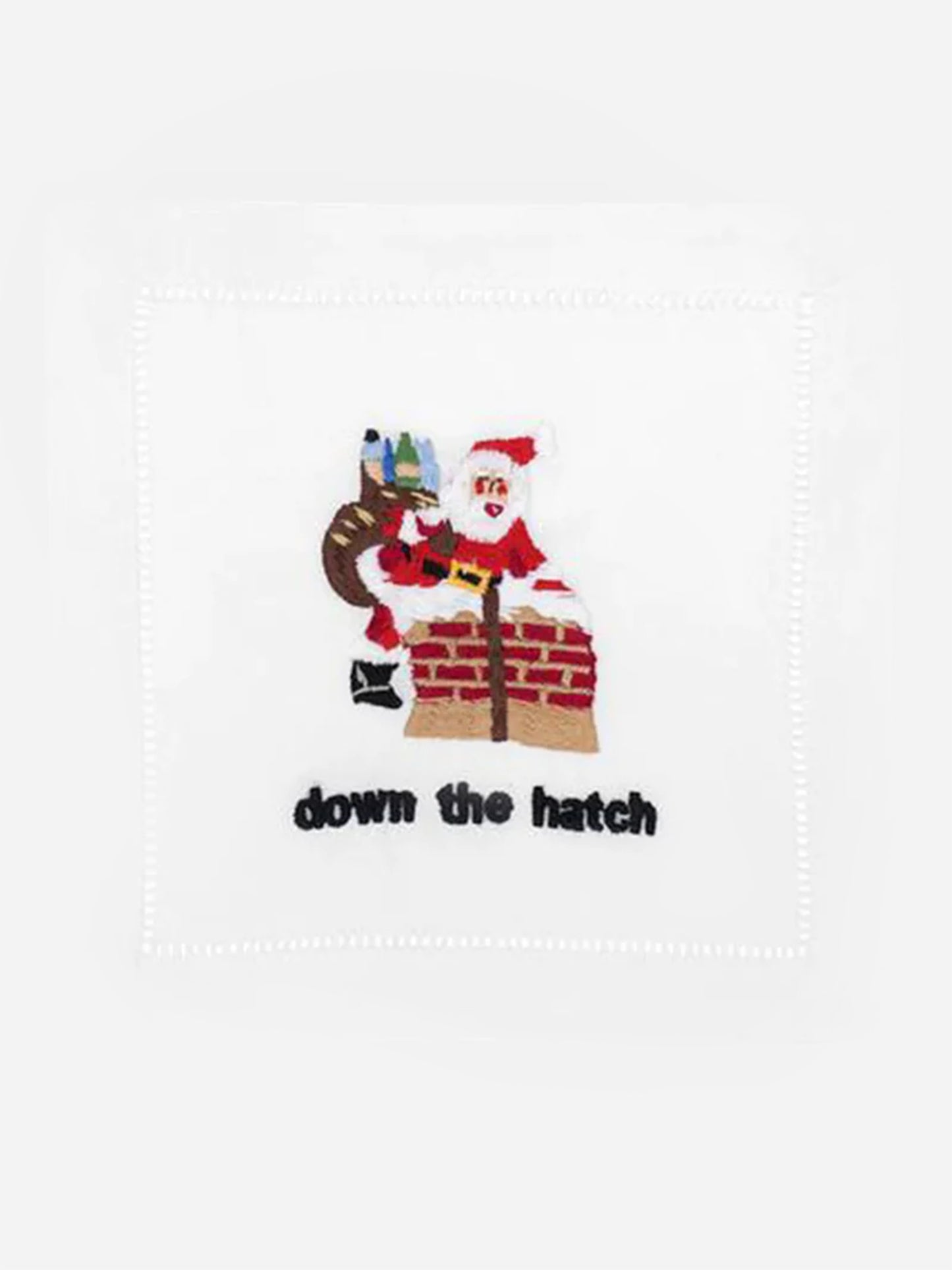 August Morgan Down The Hatch Cocktail Napkin Set - Saint Bernard