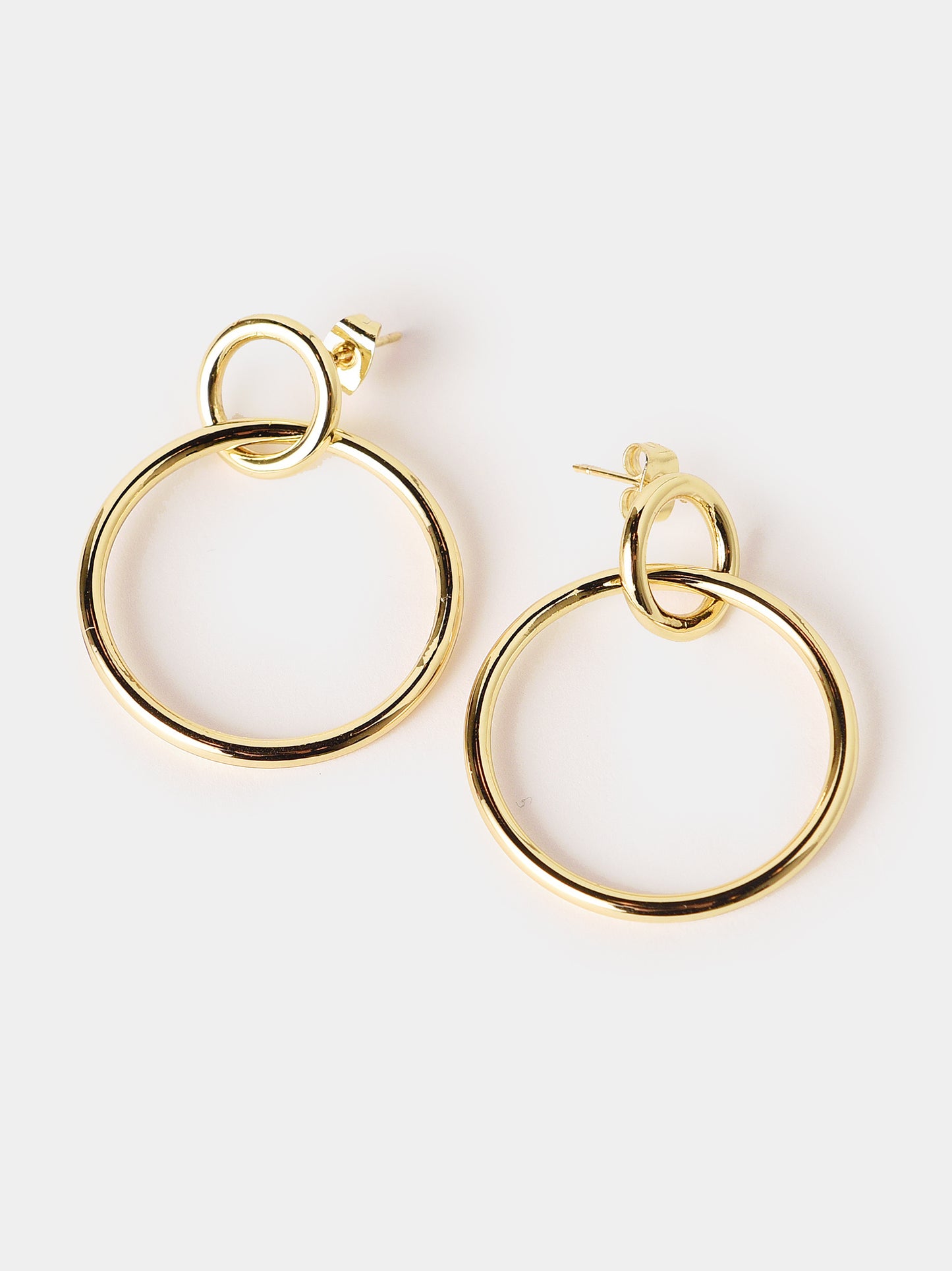 Shashi Double Twisted Hoop Earring - Saint Bernard