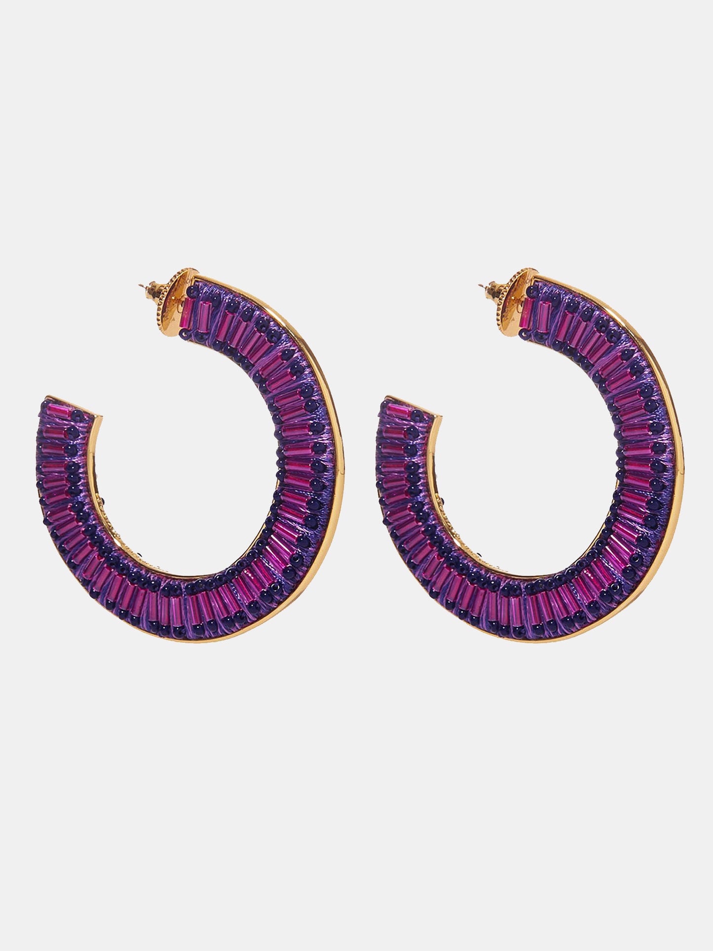 Mignonne Gavigan Mariana Hoop Purple - Saint Bernard