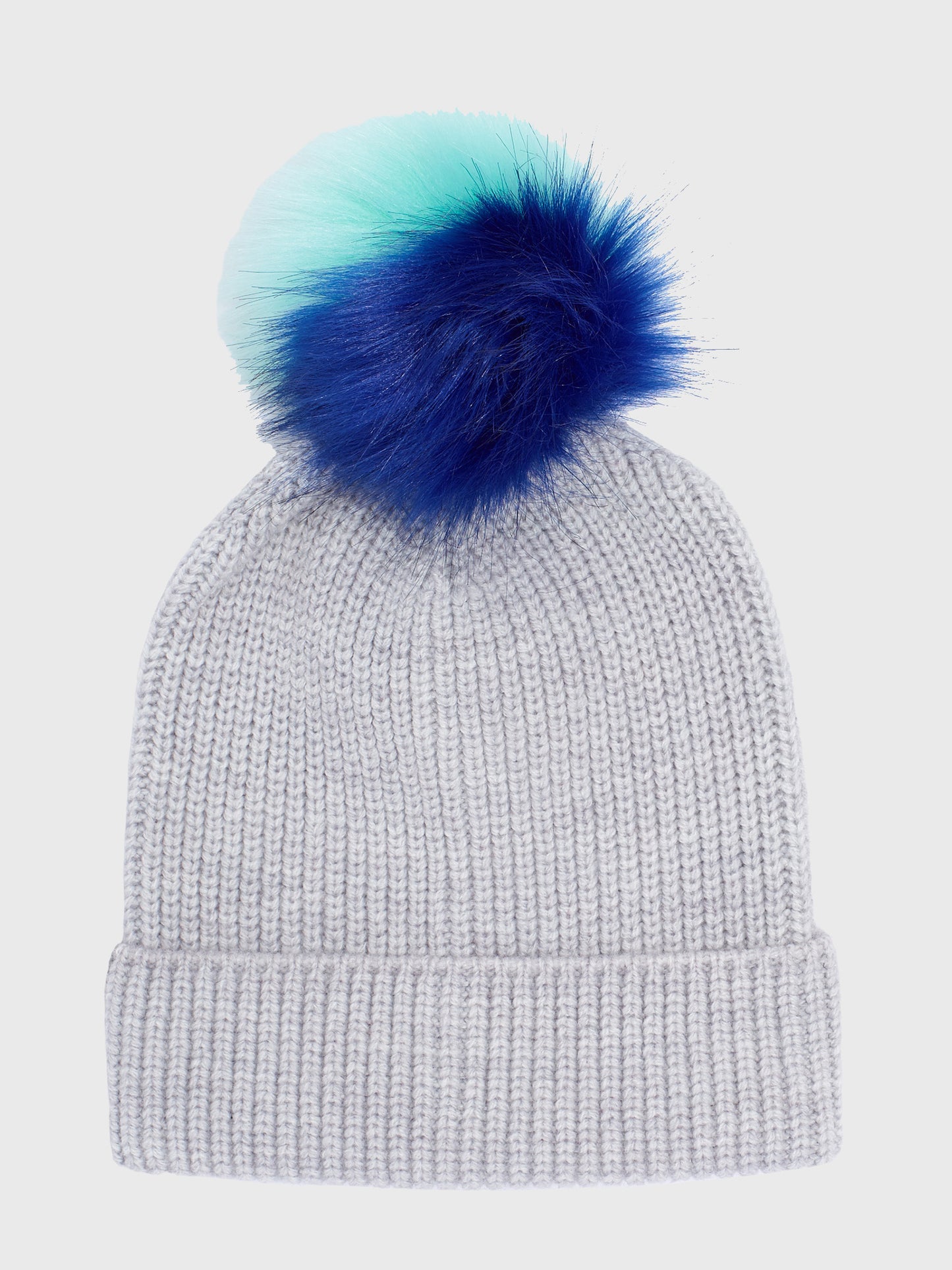 Echo Women's Ribbed Faux Fur Pom Hat - Saint Bernard