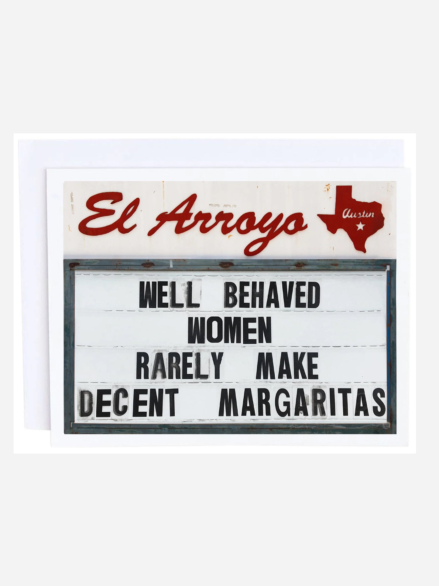 Cozumel Publishing Company El Arroyo Greeting Card - Saint Bernard