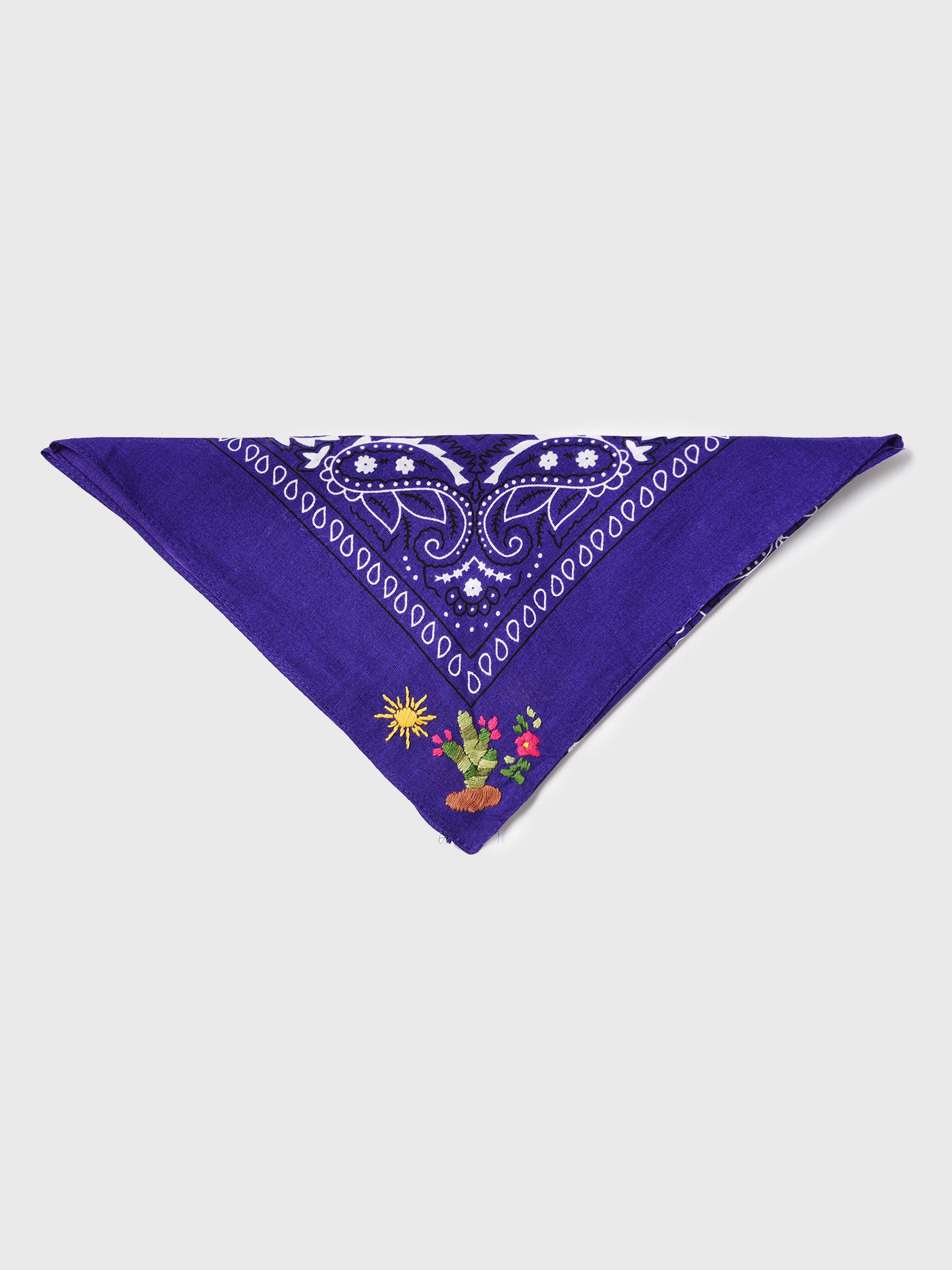 Nativa Women's Embroidered Bandana - Saint Bernard