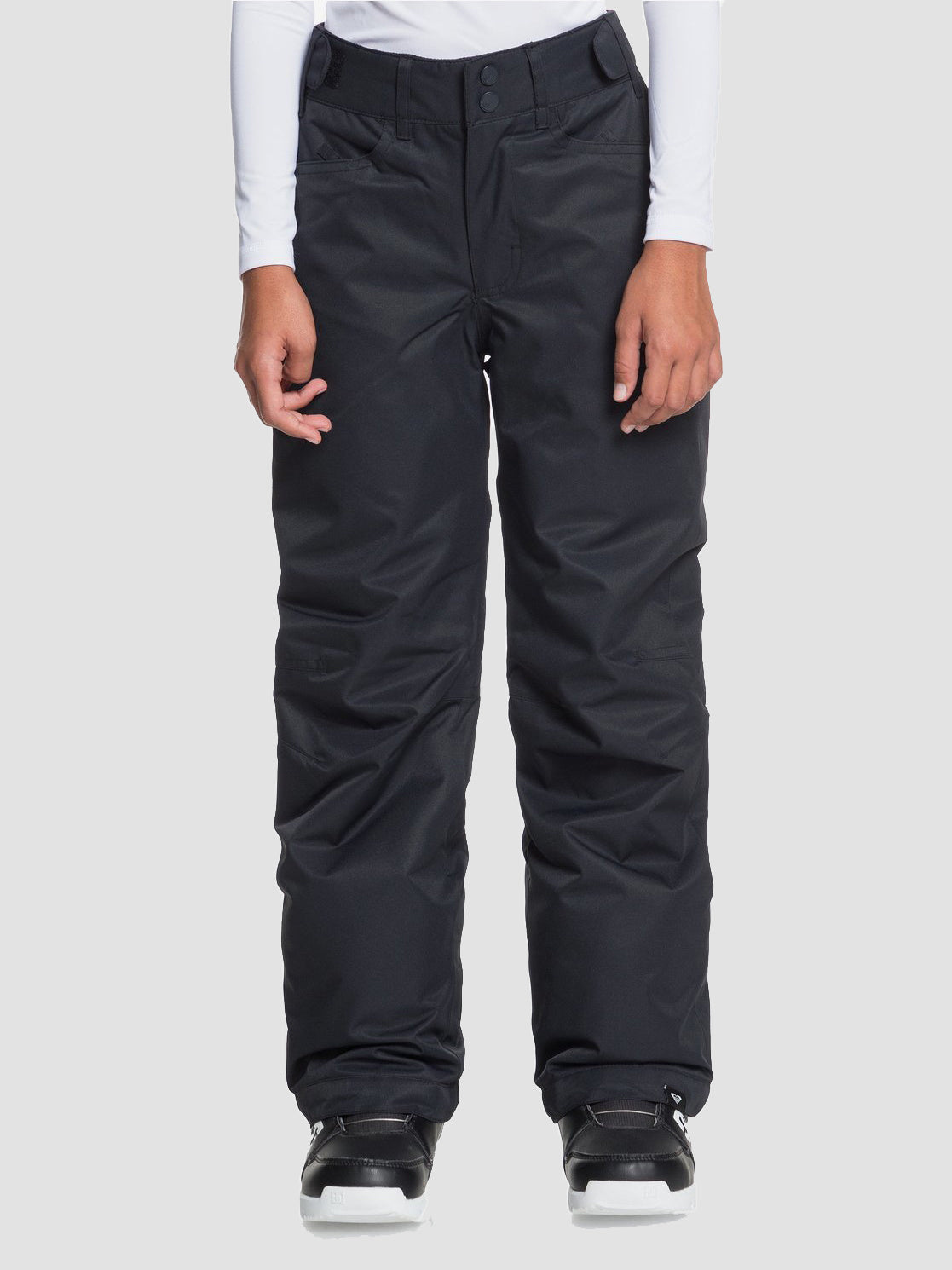 Roxy Girls Backyard Snow Pants - True Black