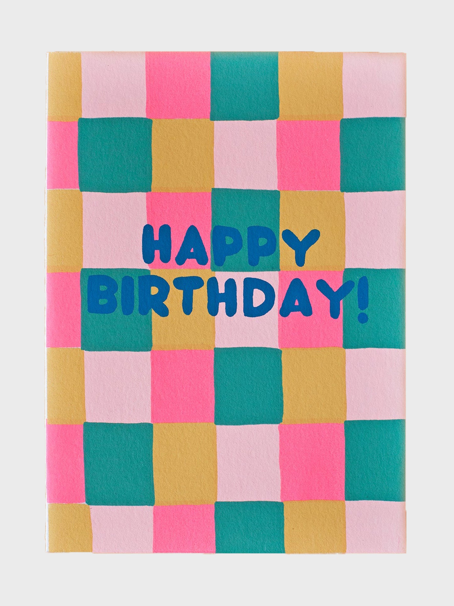 Gold Teeth Brooklyn Birthday Squares Greeting Card - Saint Bernard