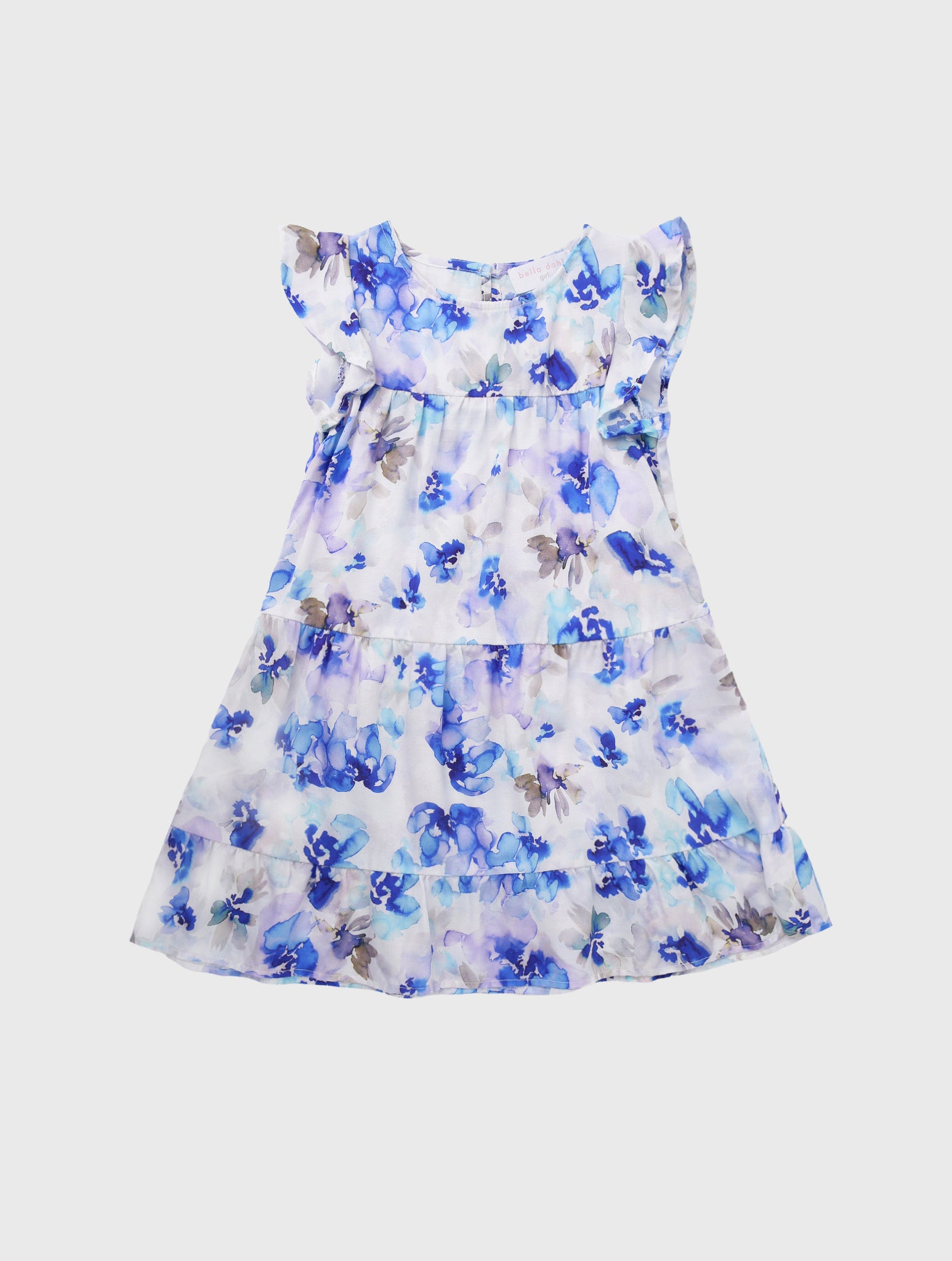 bella dahl tiered mini dress Bella Dahl Girls' Tiered Ruffle Dress
