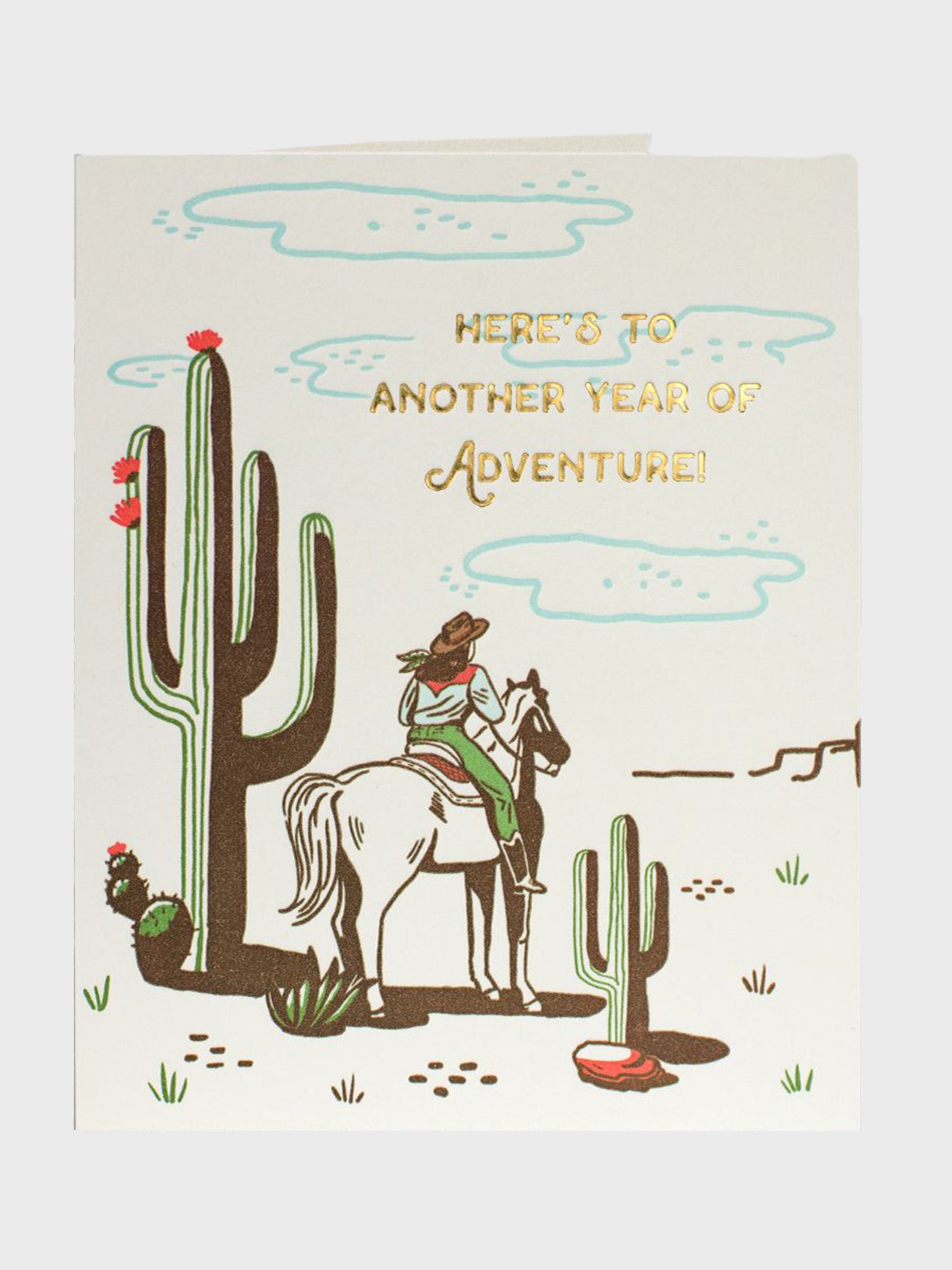 Elum Trail Mix Greeting Card - Saint Bernard