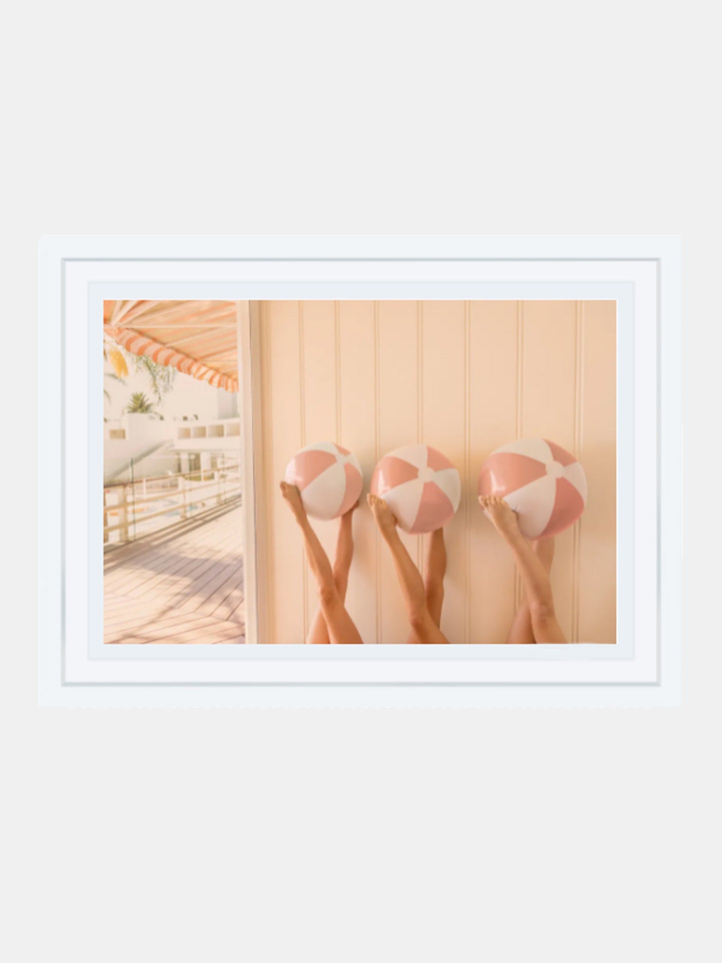 Gray Malin The Cabana Mini Print - Saint Bernard