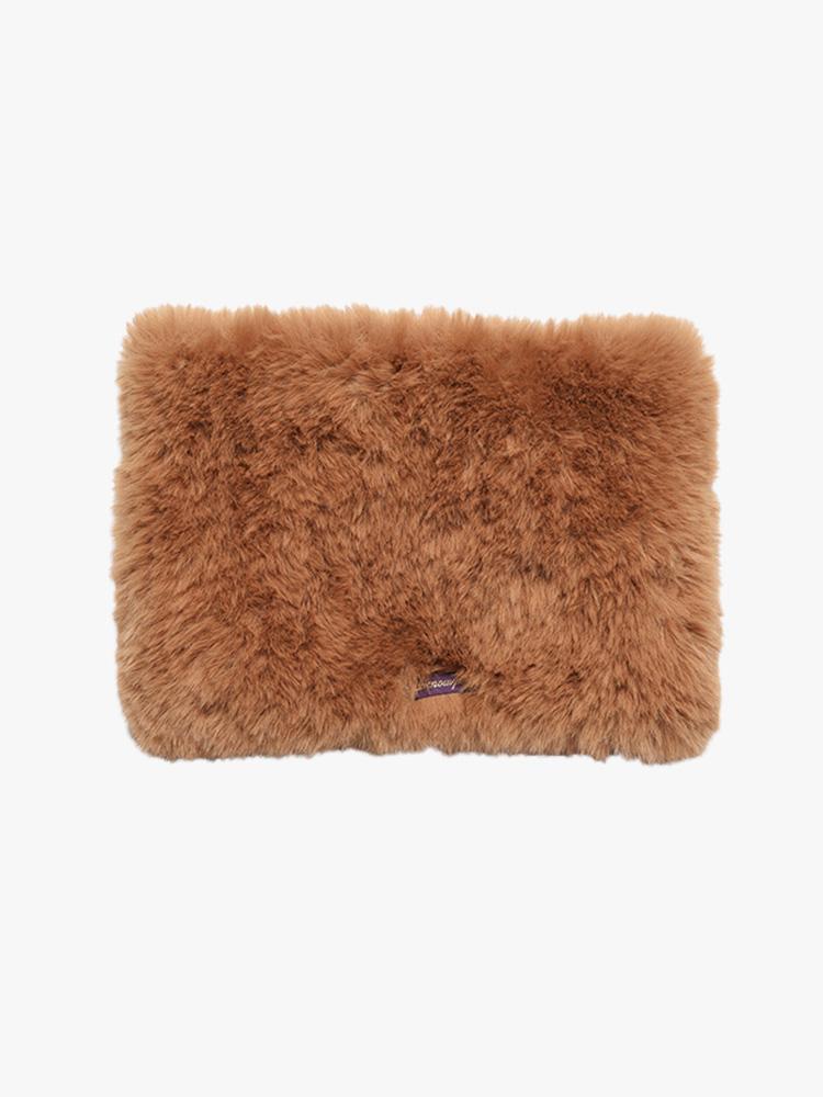 Glamourpuss Original Knitted Faux Fur Funnel - Saint Bernard