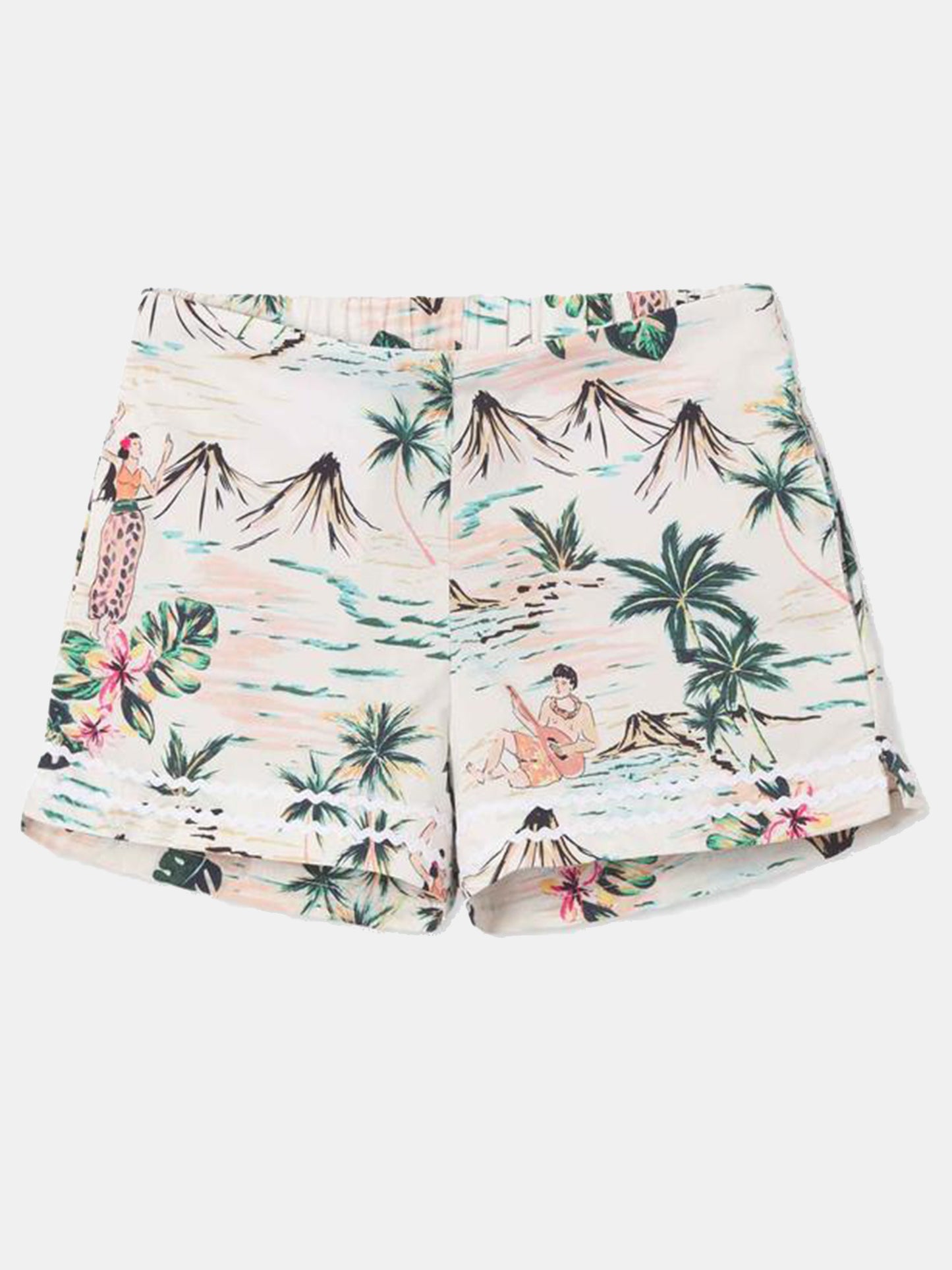 Classic Prep Girls' Harper Hula Short - Saint Bernard