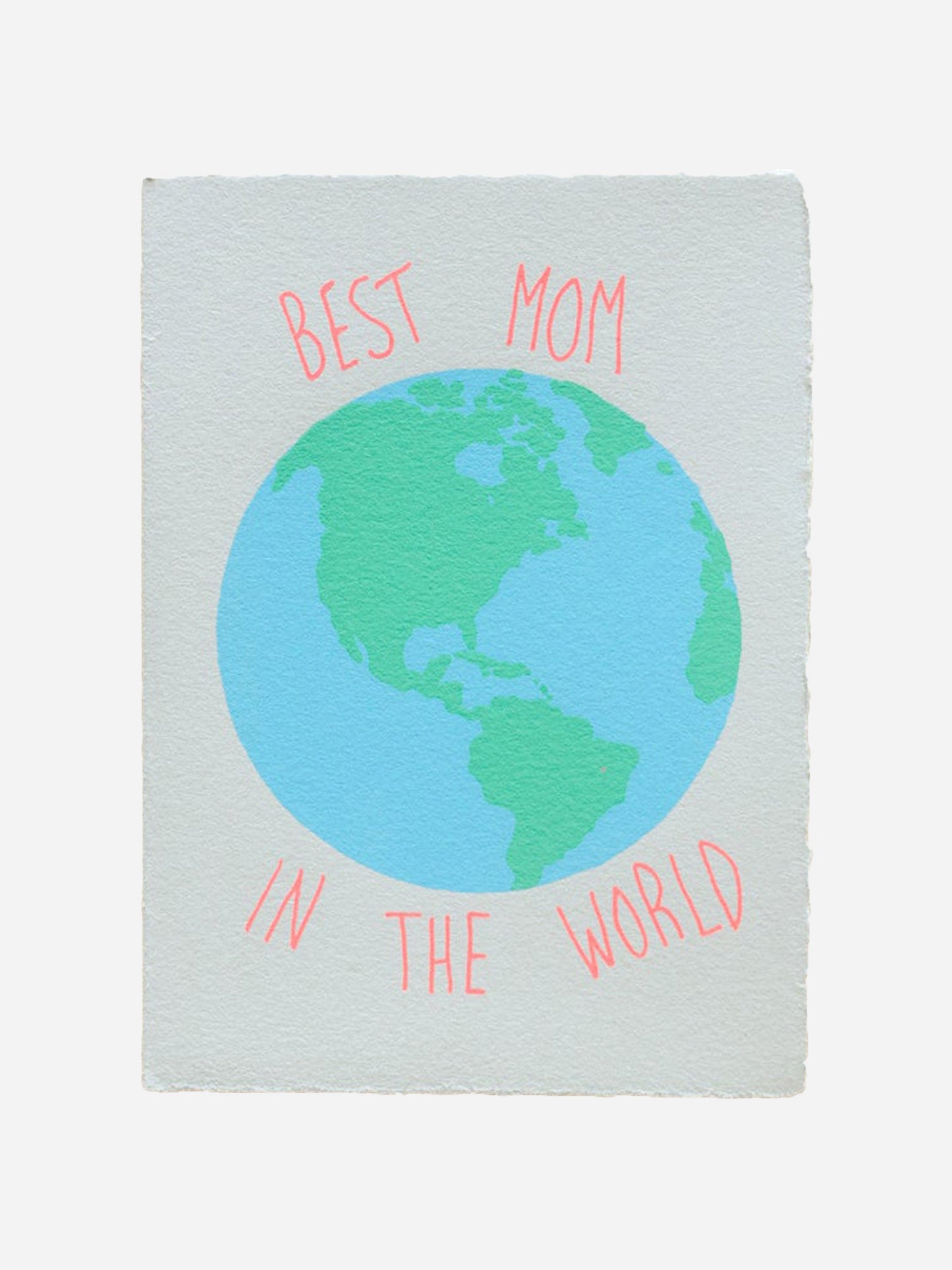 Gold Teeth Brooklyn Best Mom Card - Saint Bernard
