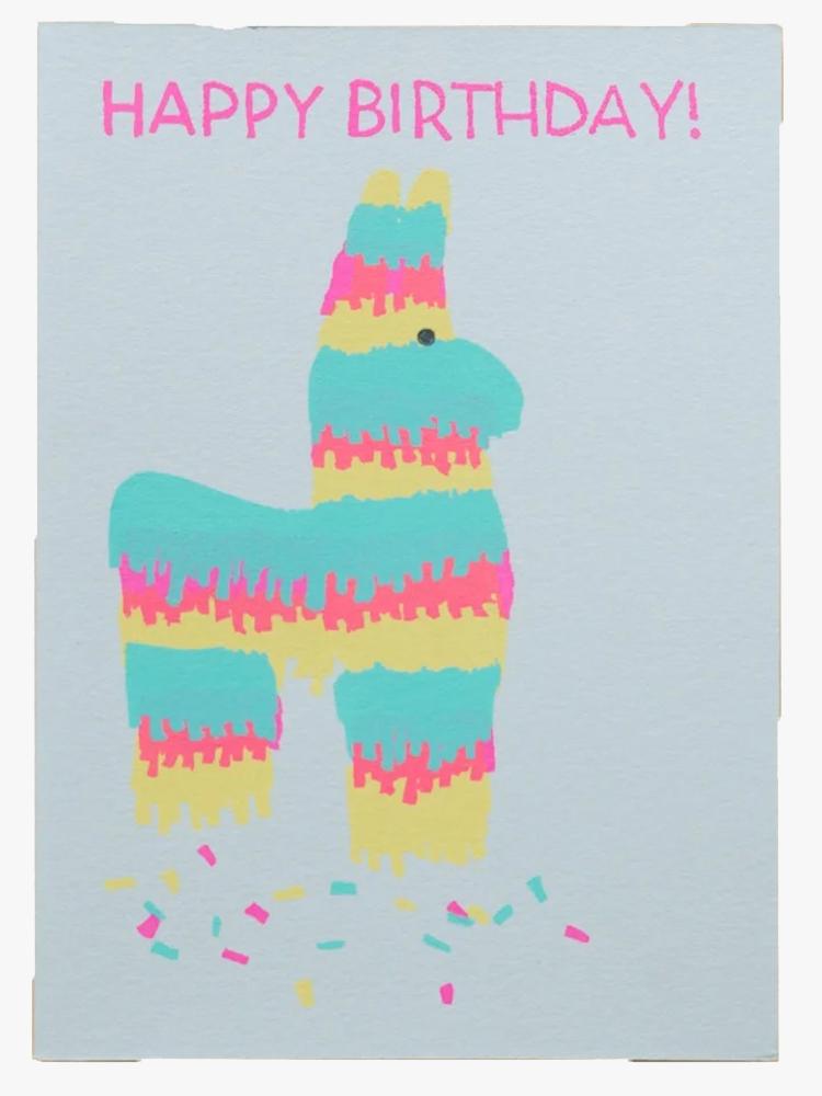 Gold Teeth Brooklyn Pinata Card - Saint Bernard