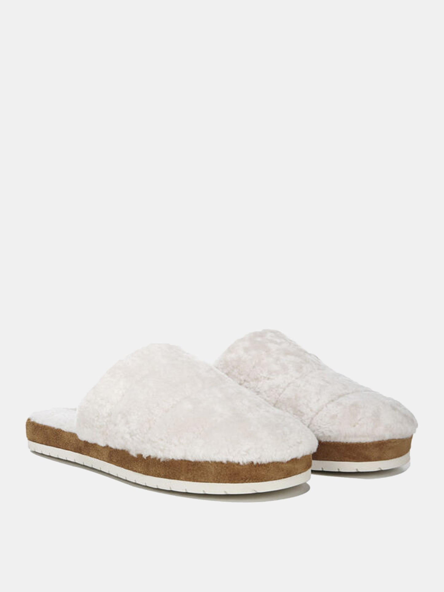 Vince Women's Loni Shearling Slipper - Saint Bernard