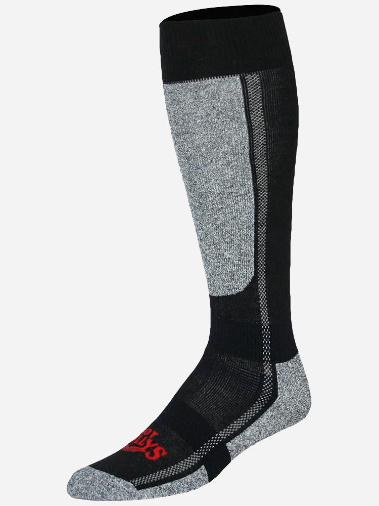 Hot Chillys Men's Classic Mid Volume Sock - Saint Bernard