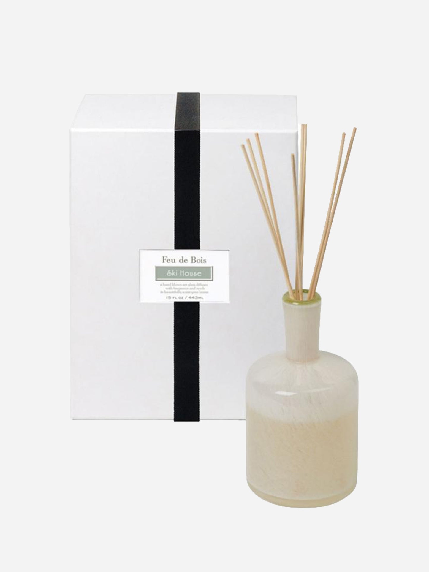 Lafco Feu de Bois Ski House Diffuser Set - Saint Bernard