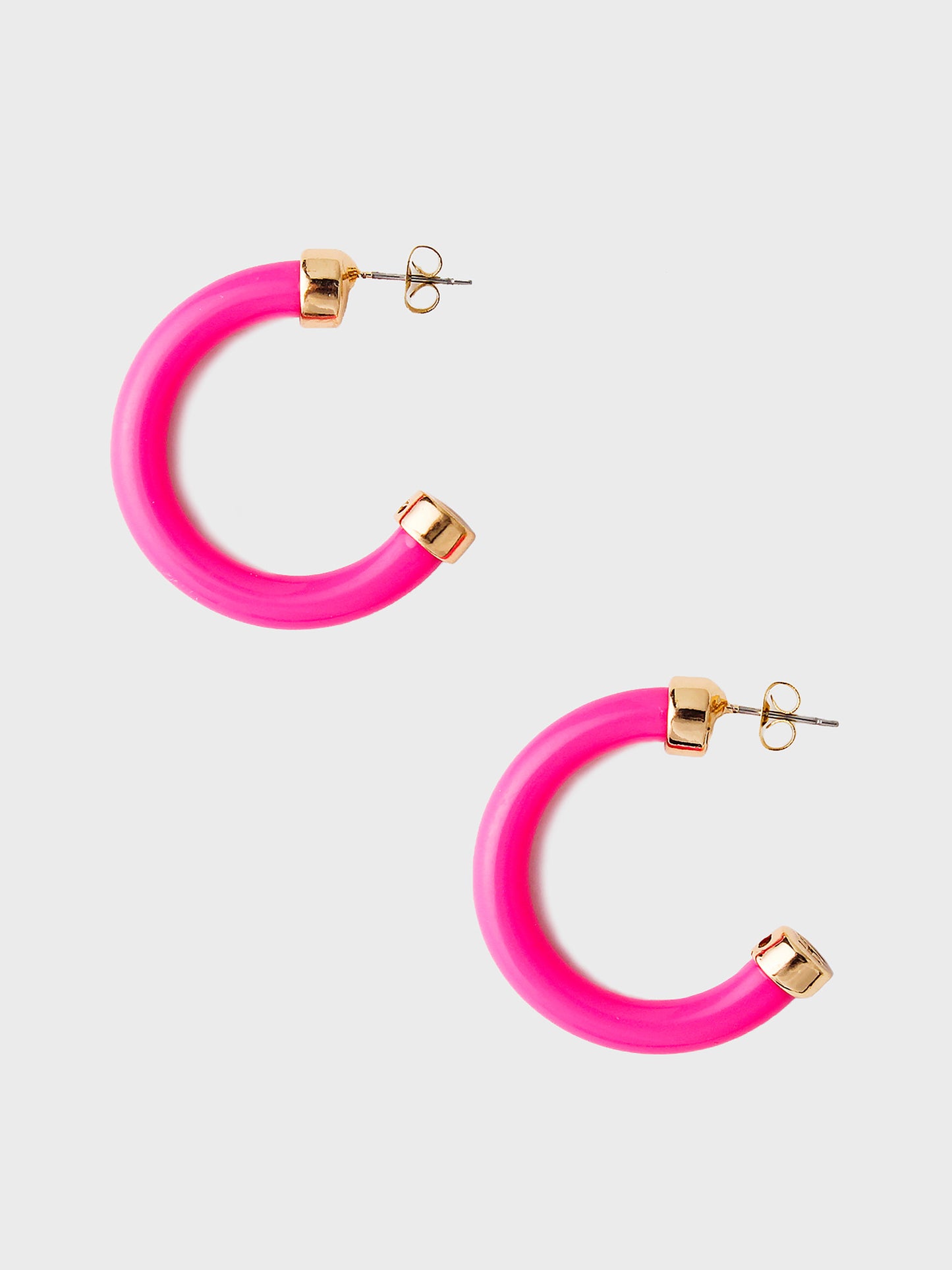 Hoo Hoops Small Hoop Earring - Saint Bernard