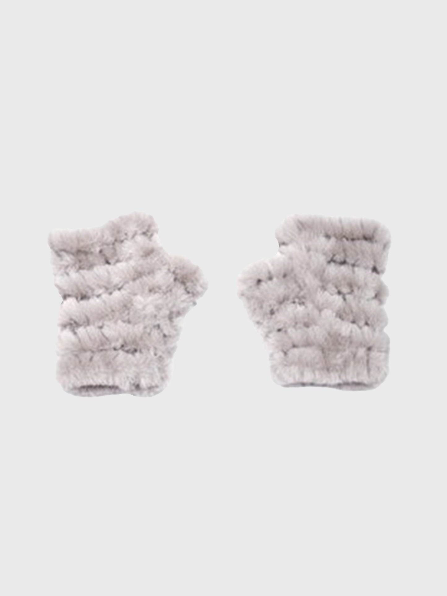 Jocelyn Women's Faux Fur Mandy Mittens - Saint Bernard