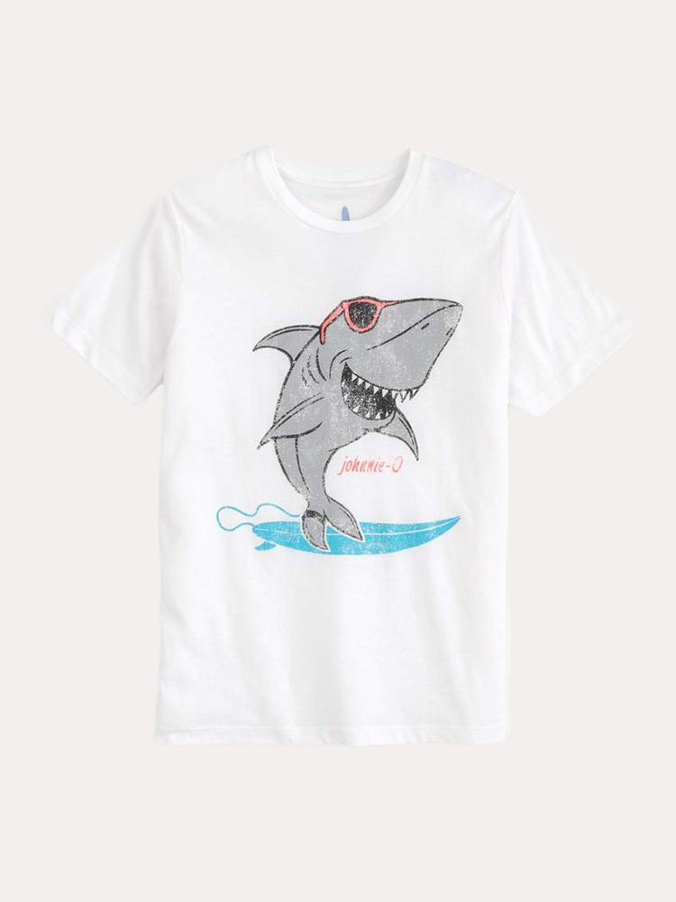 Johnnie-O Boys' Sharktastic Tee - Saint Bernard