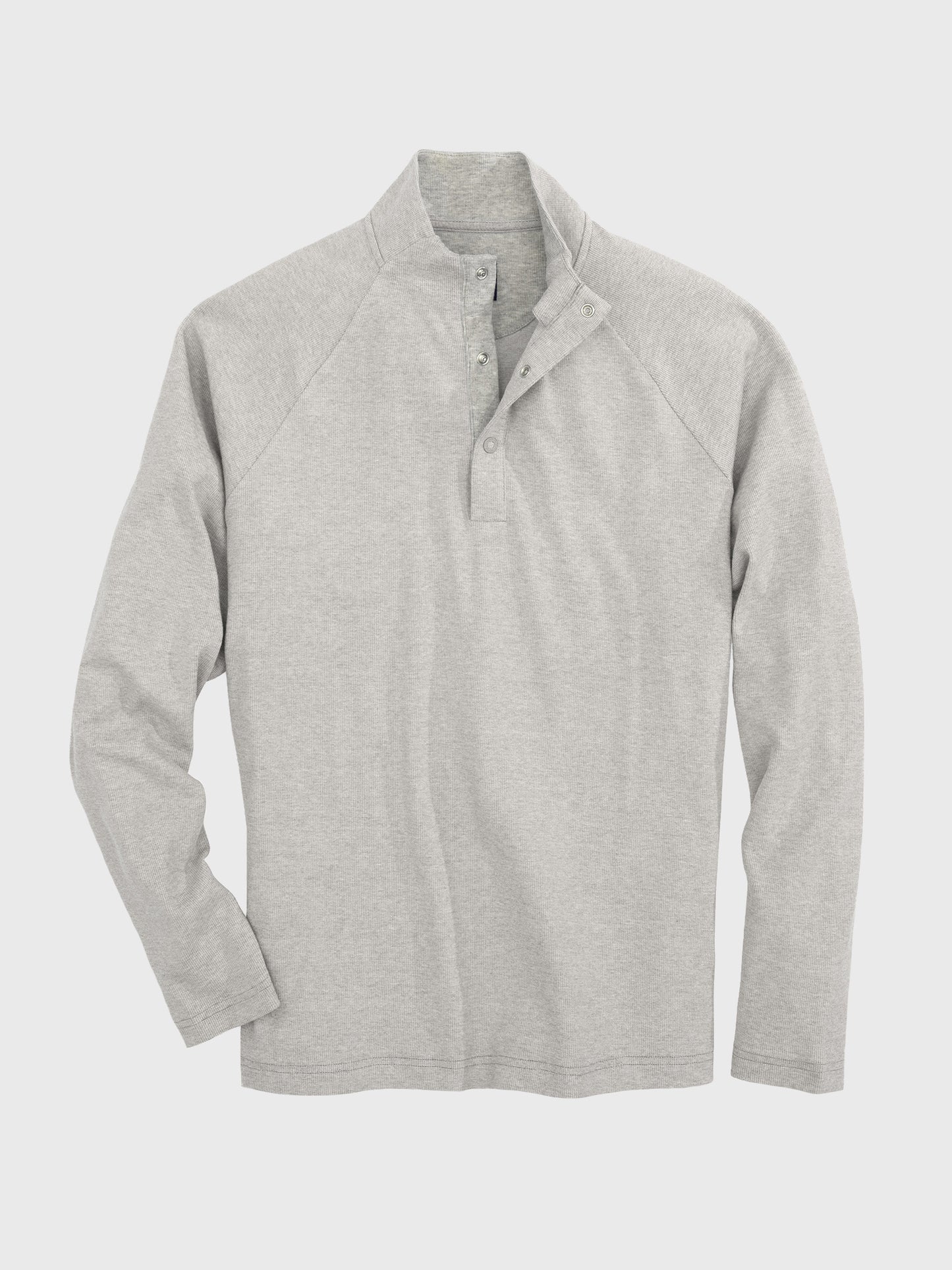 Johnnie-O Men's Whaling Light Henley Pullover Sweater - Saint Bernard