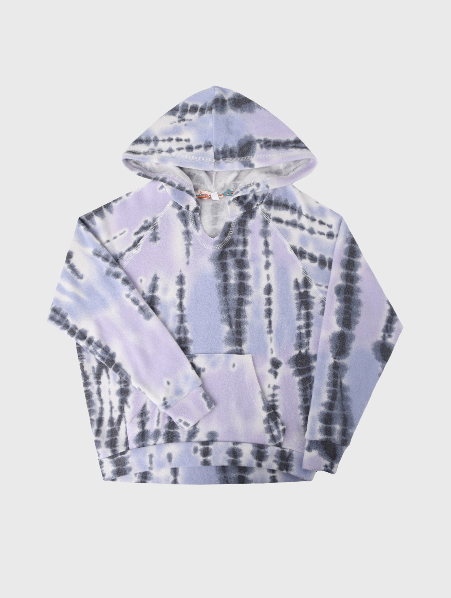 Vintage Havana Girls' Tie-Dye New Heavy Hacci Dolman-Sleeve Hoodie - Saint Bernard