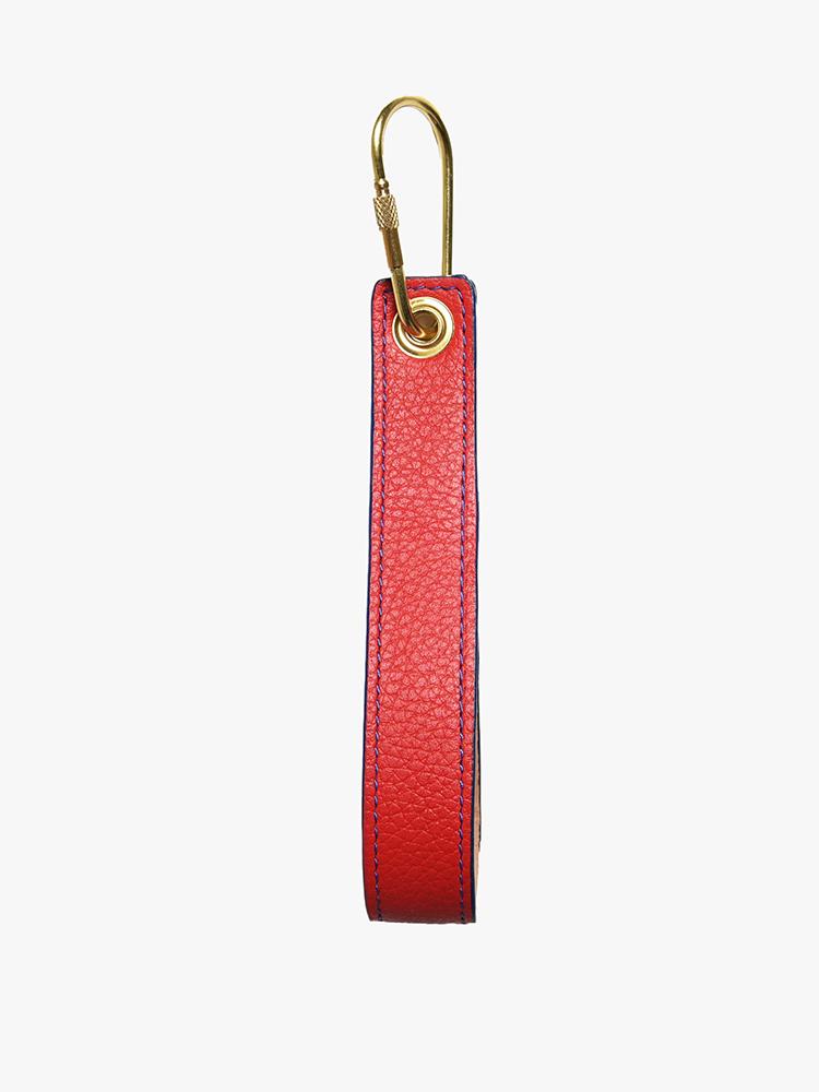 H Barnes and Co Key Fob Strap Red - Saint Bernard