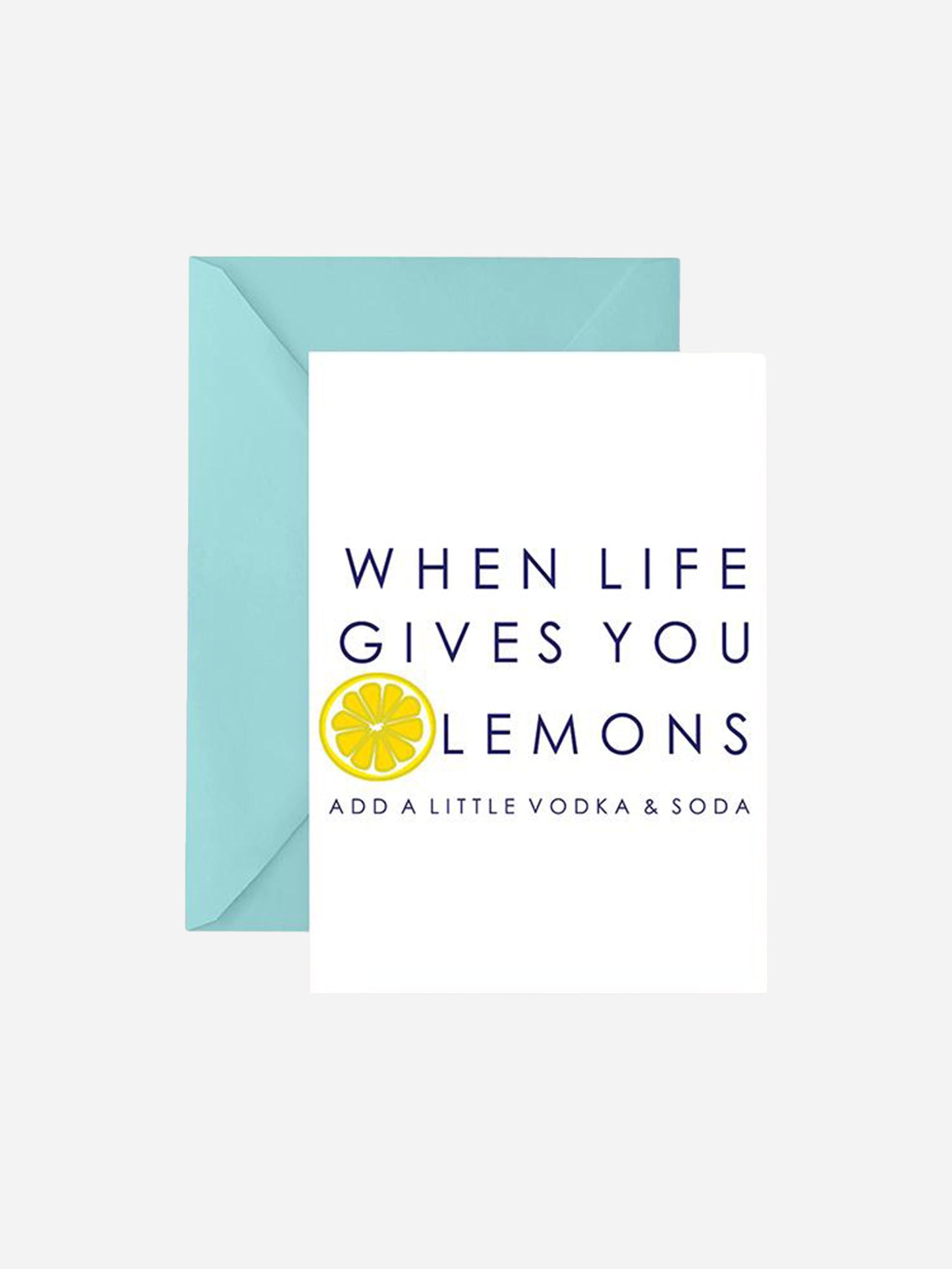 Katie Kime When Life Gives You Lemons Greeting Card - Saint Bernard