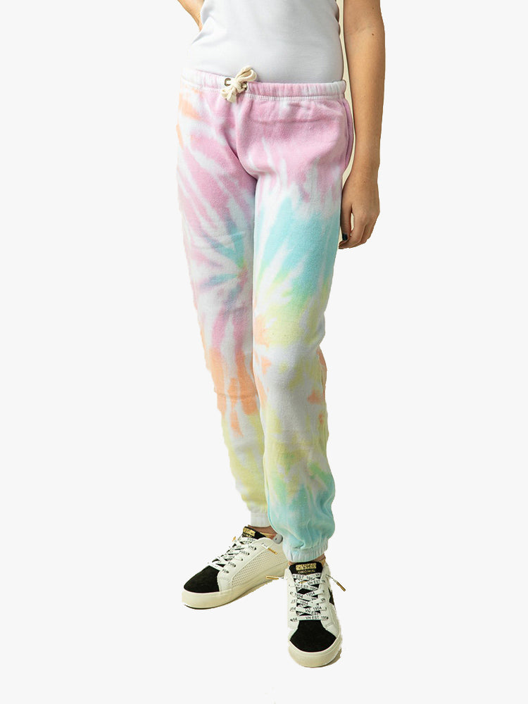 Vintage Havanah Sorbet Swirl Burnout Sweatpants - Saint Bernard