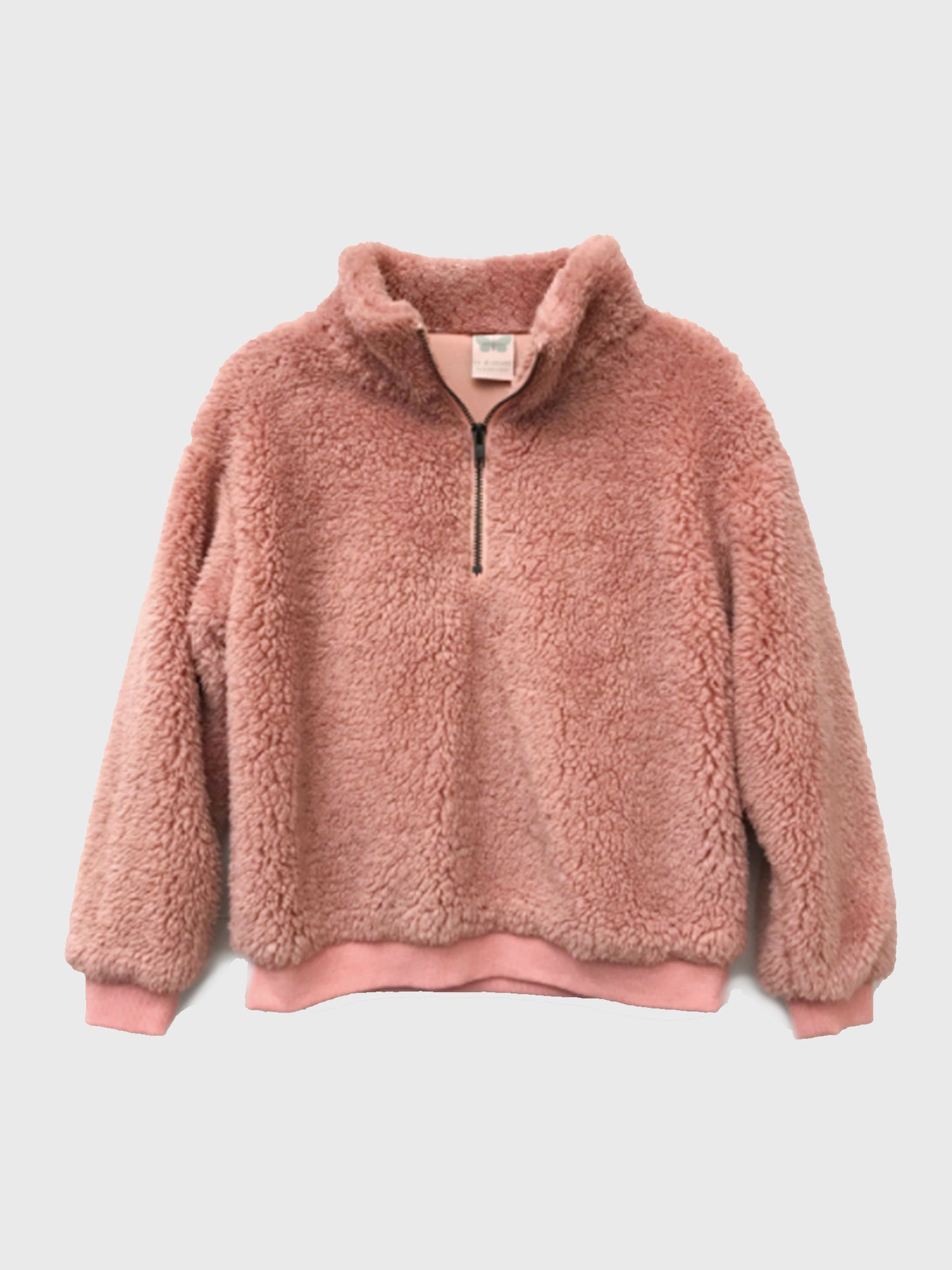 For All Seasons Girls' Pullover Sherpa Sweatshirt - Saint Bernard