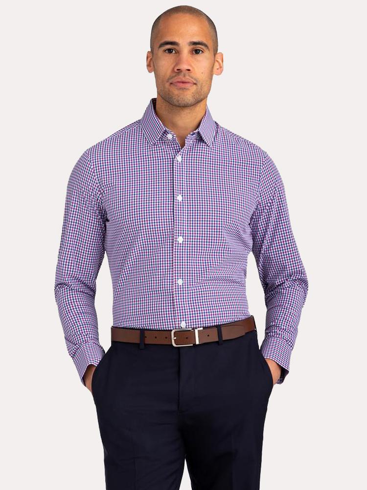 Mizzen+Main Montoya Button Down Performance Shirt - Saint Bernard