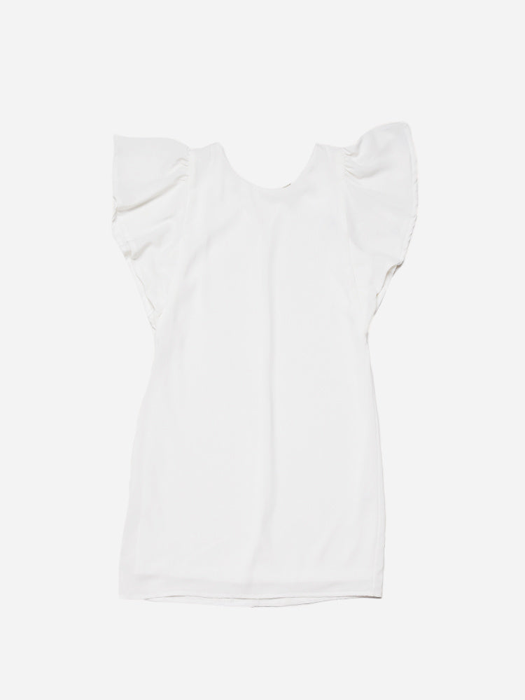 Laundry Flutter Sleeve Dress - Saint Bernard