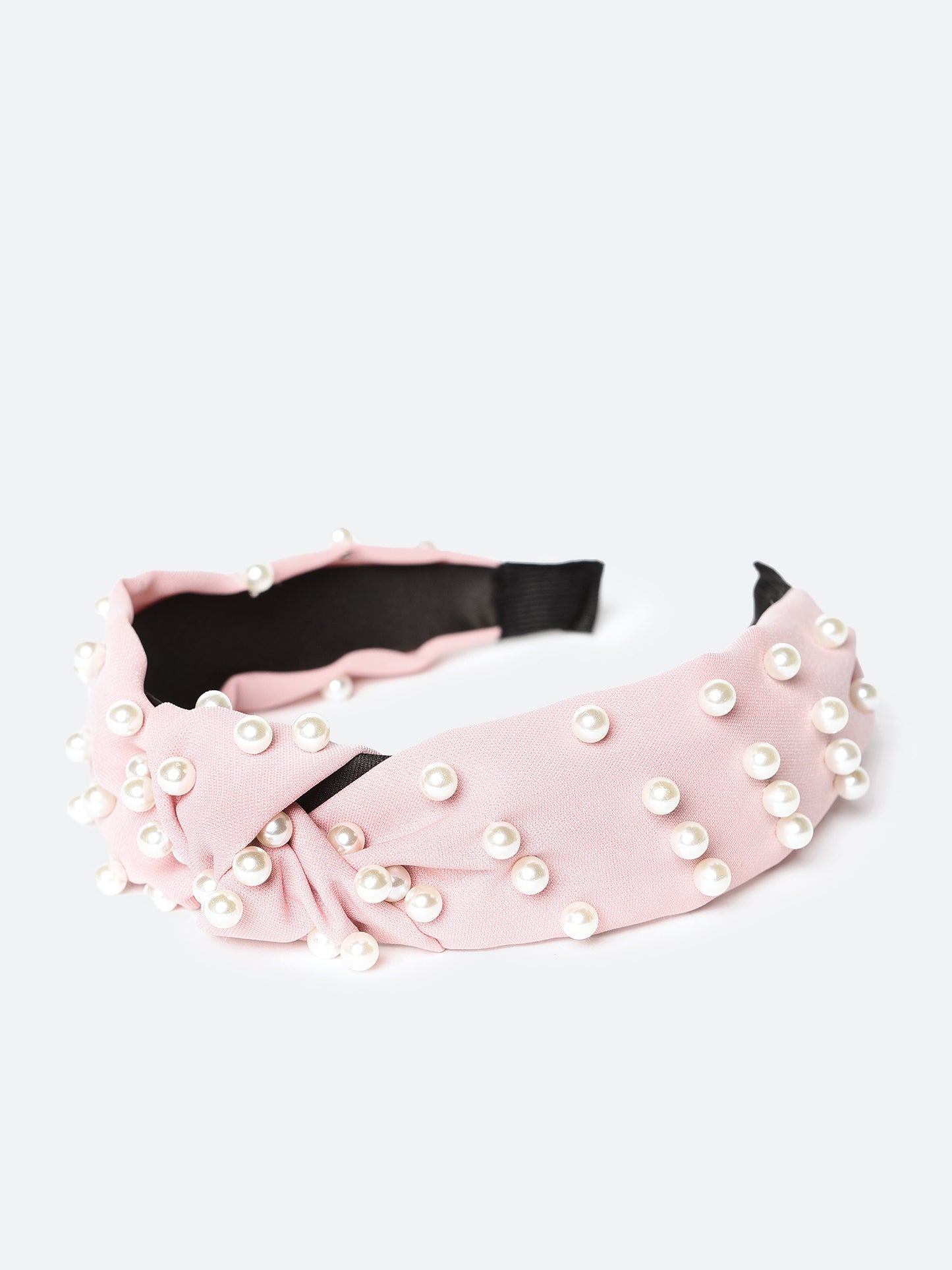 Merveille Pearl Knot Headband - Saint Bernard