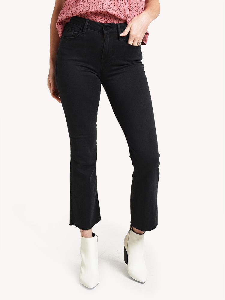 Frame Women's Le Crop Mini Boot Raw Edge Jean Saint