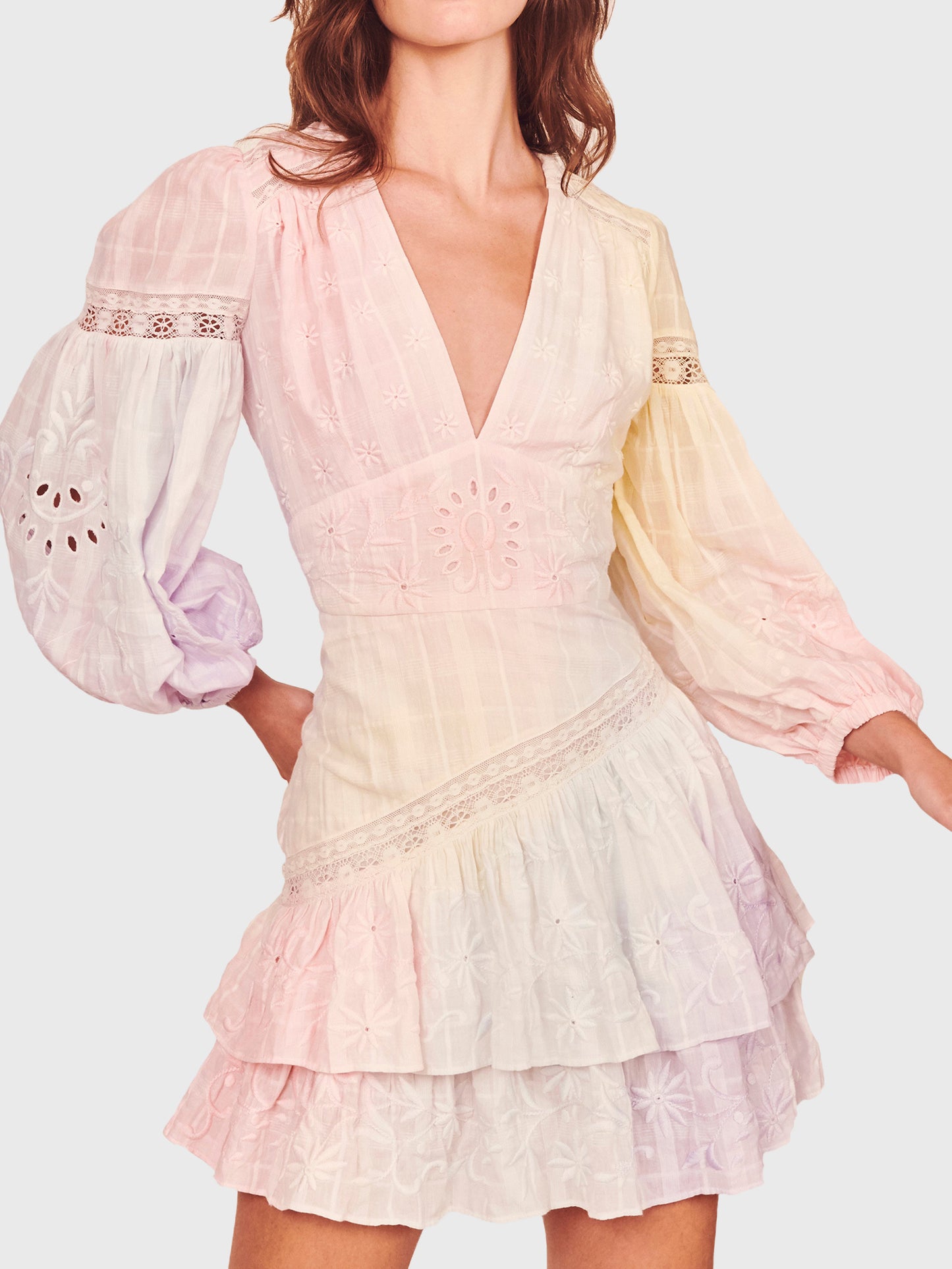 Loveshack Fancy Women's Abitha Dress - Saint Bernard