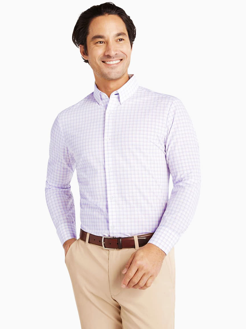 MIZZEN+MAIN Men's Leeward Dress Shirt - Saint Bernard