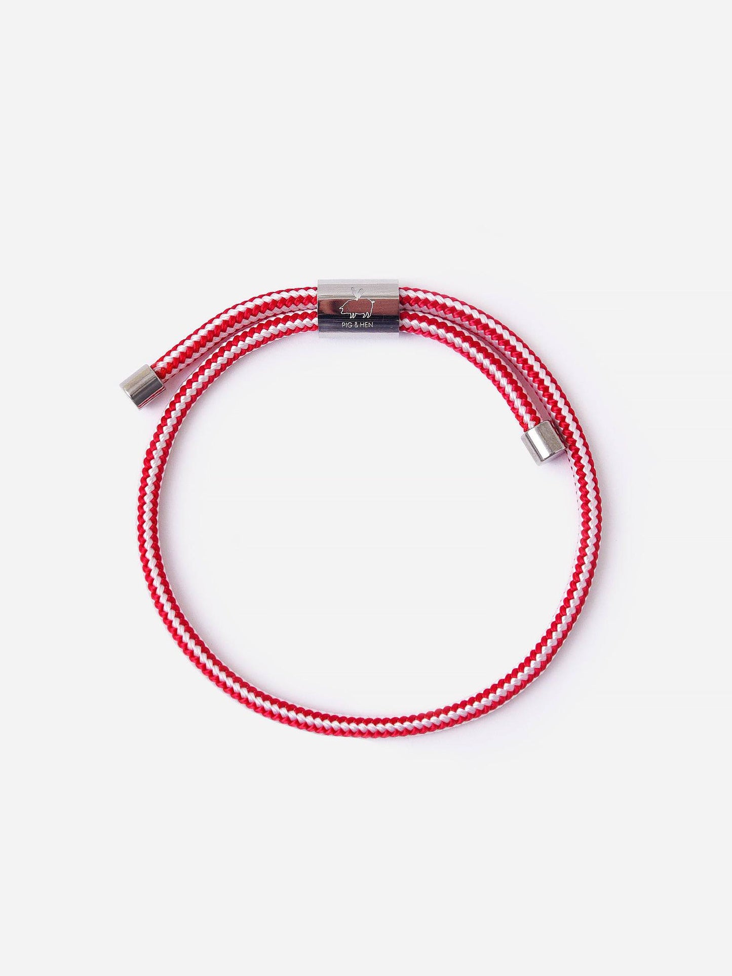 LITTLE LEWIS BRACELETxWHITERASPBERRYSILVER-alt1