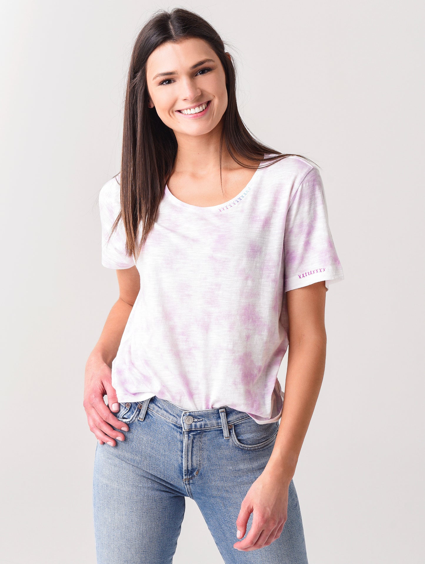 Loveshack Fancy Women's Calix Tee - Saint Bernard