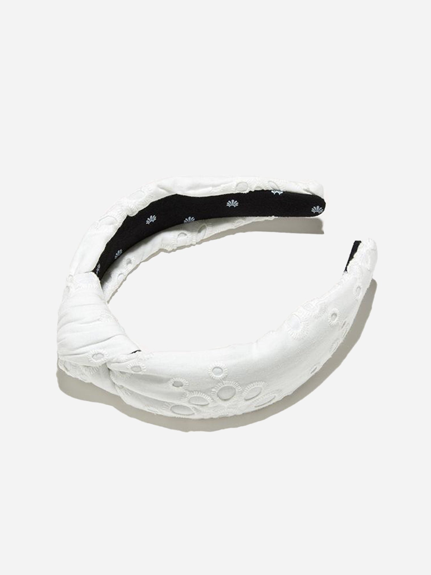 Lele Sadoughi White Eyelet Headband - Saint Bernard