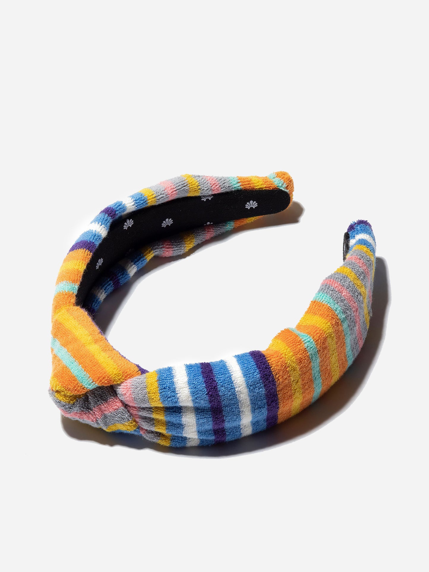 Lele Sadoughi Women's Terry Cloth Knotted Headband - Saint Bernard