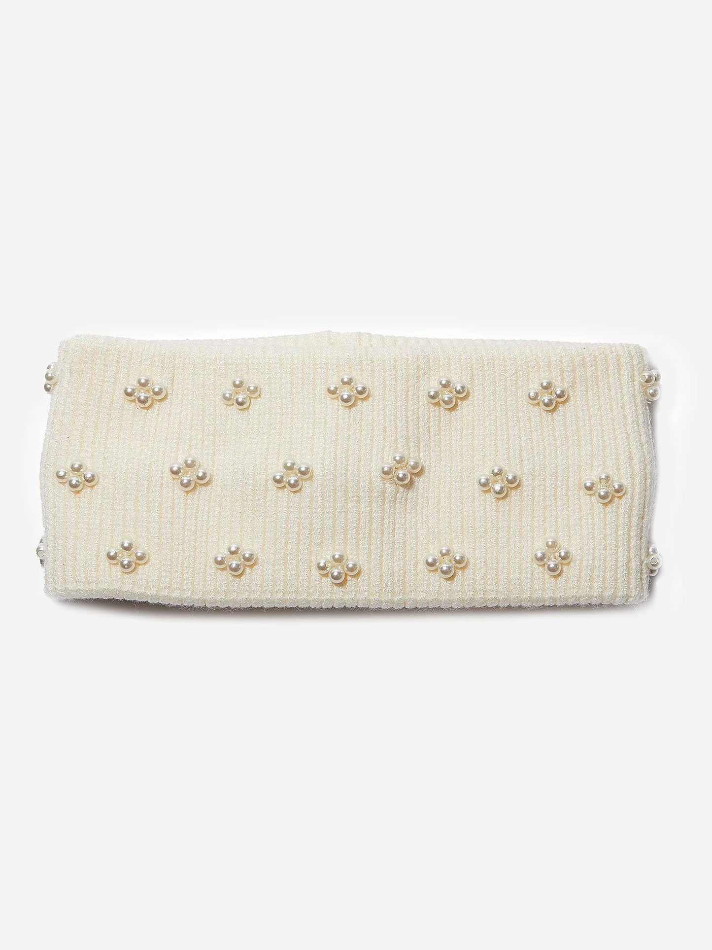 Lele Sadoughi Women's Pearl Cluster Ear Warmer - Saint Bernard