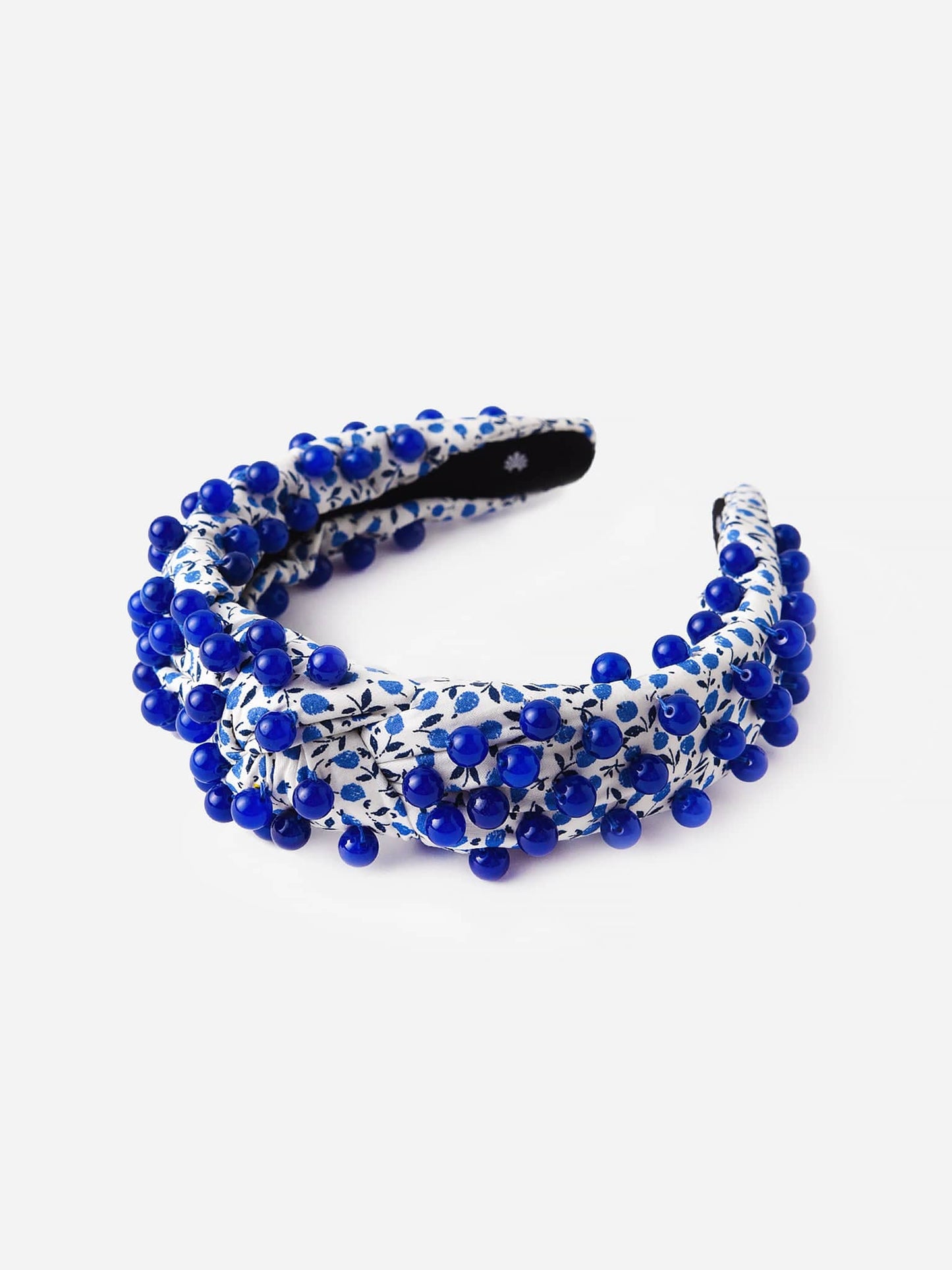 Lele Sadoughi Women's Liberty of London Beaded Knotted Headband - Saint Bernard