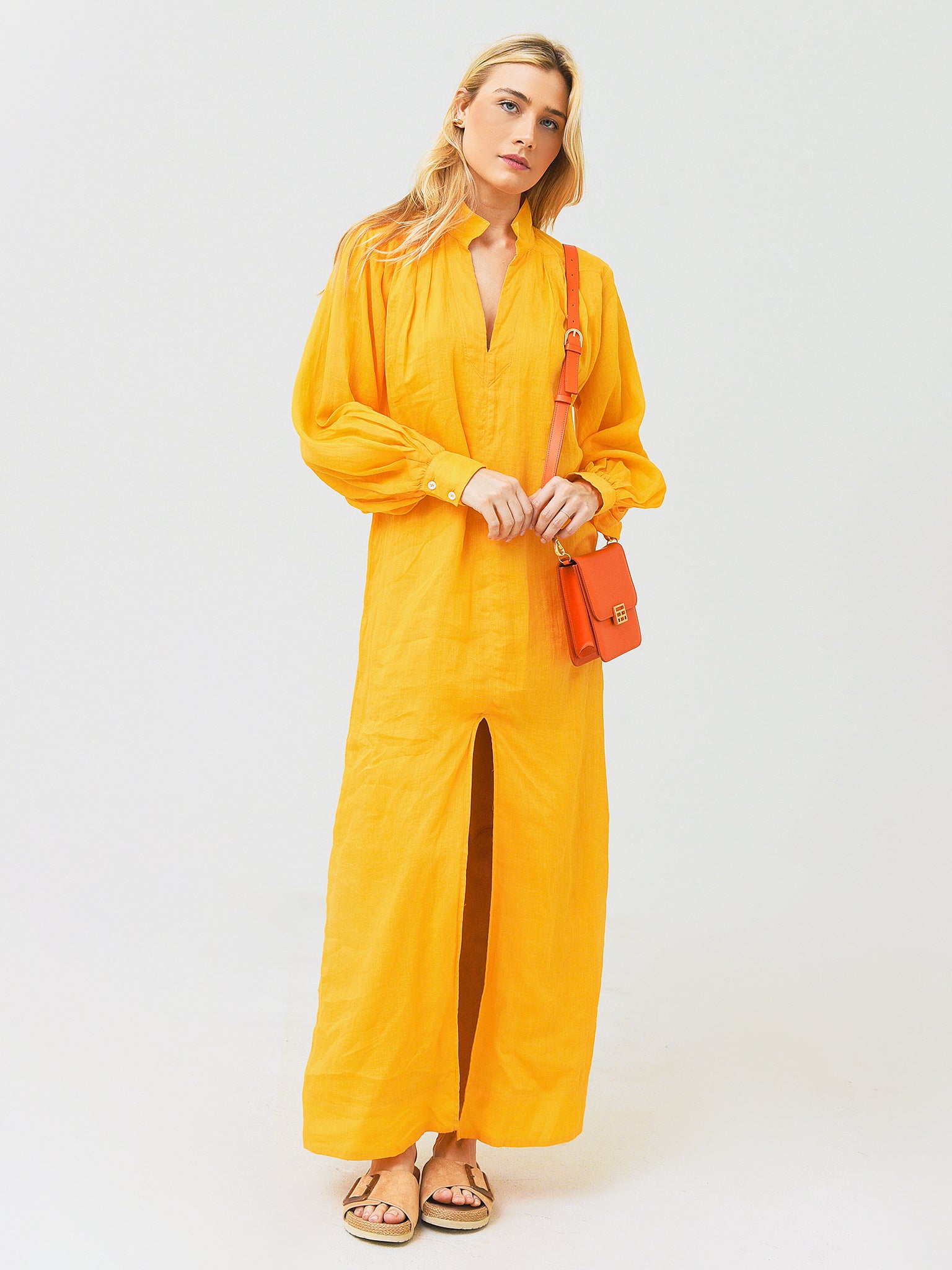 Frame Women's Kaftan Maxi Dress Frame Women's Kaftan Maxi Dress