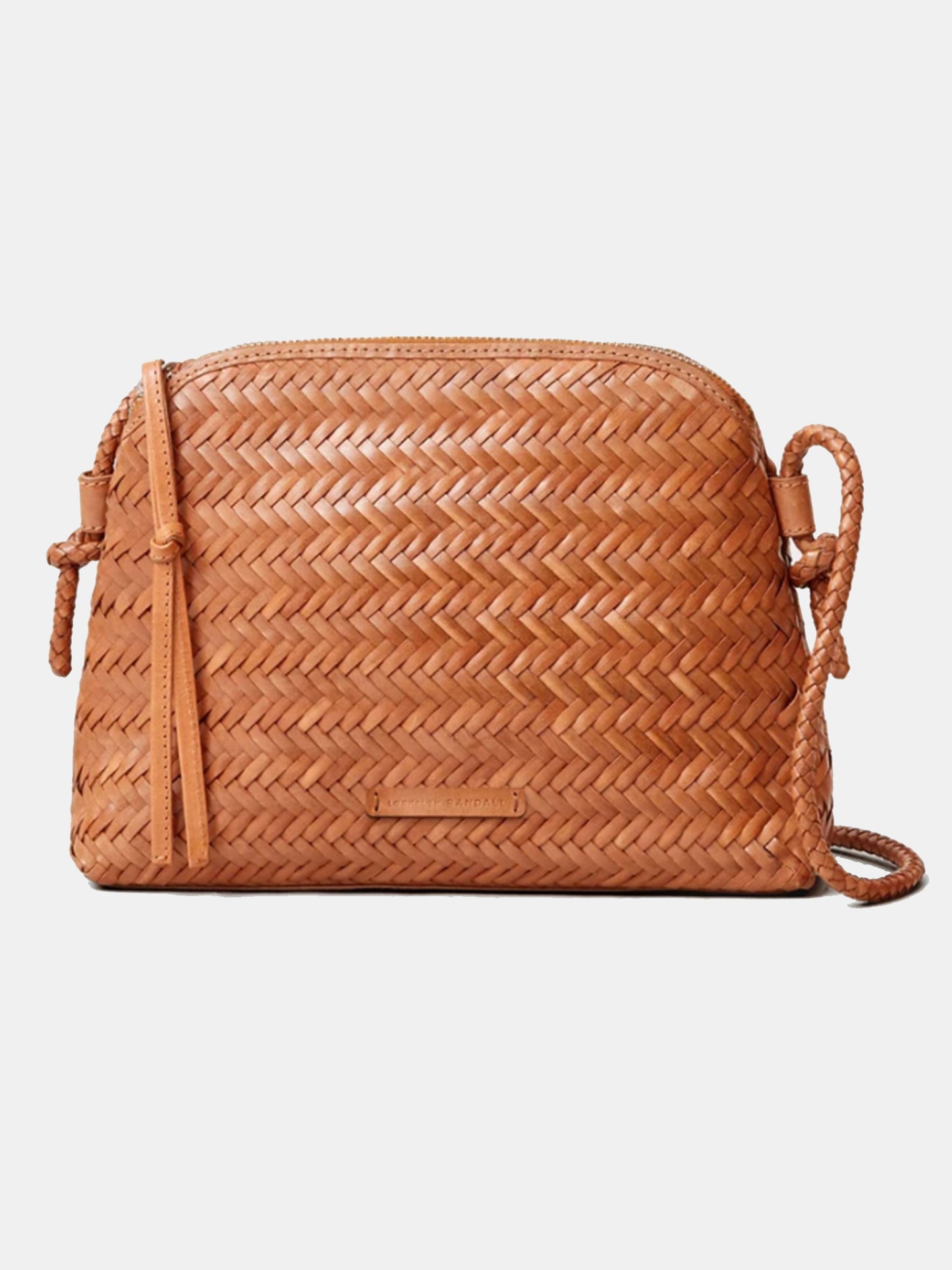 Loeffler Randall Mallory Woven Crossbody Bag - Saint Bernard