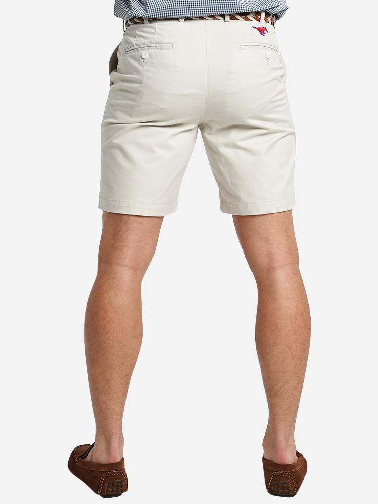 Peter Millar Men's Collegiate Salem High Drape Performance Short - Saint Bernard