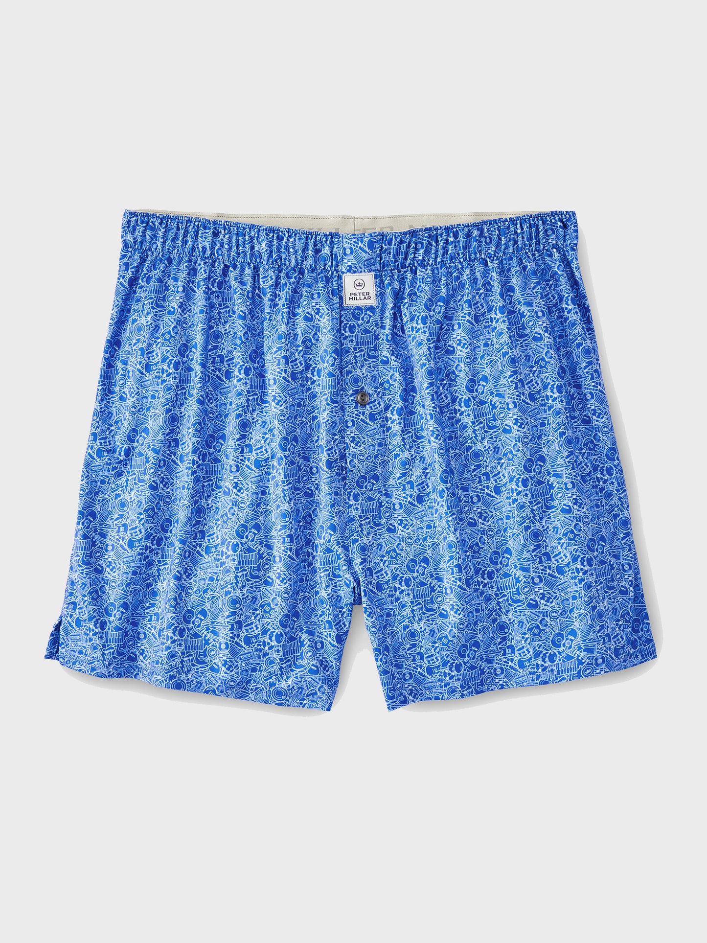 Peter Millar Crown Sport Men's Heritage Performance Boxer - Saint Bernard