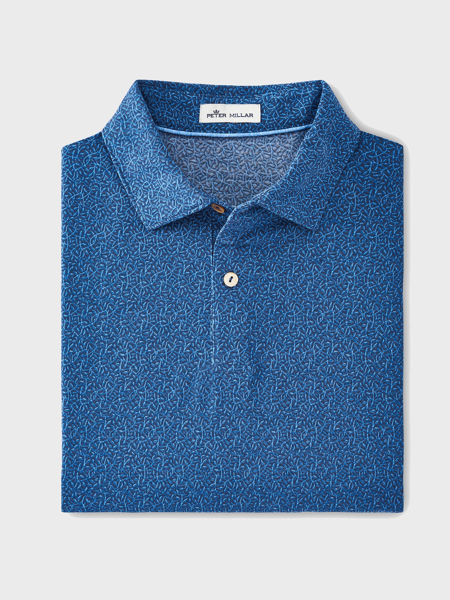 Peter Millar Crown Sport Men's DriRelease Natural Touch Vine Polo - Saint Bernard