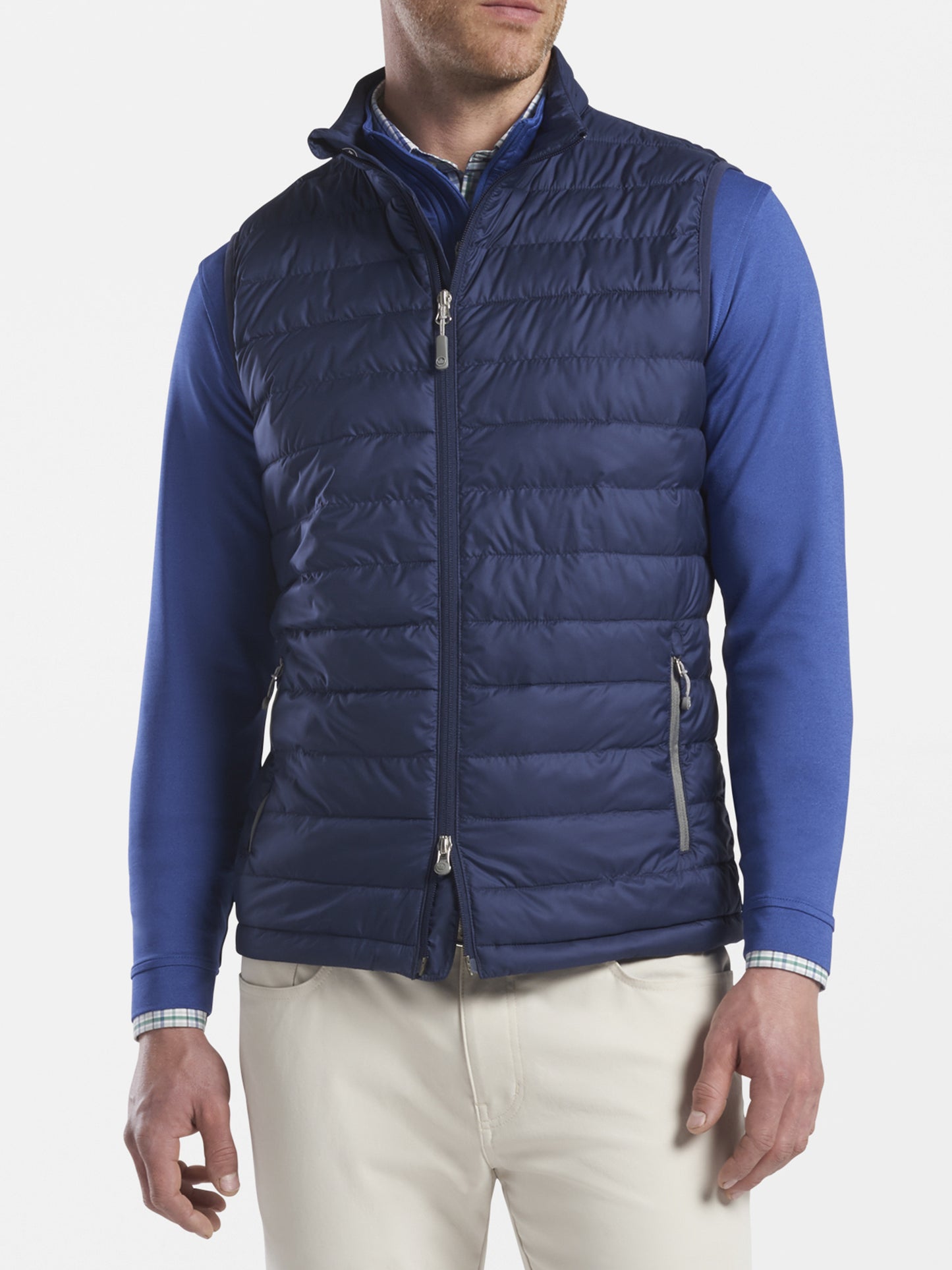Peter Millar Crown Sport Hyperlight Quilted Vest - Saint Bernard