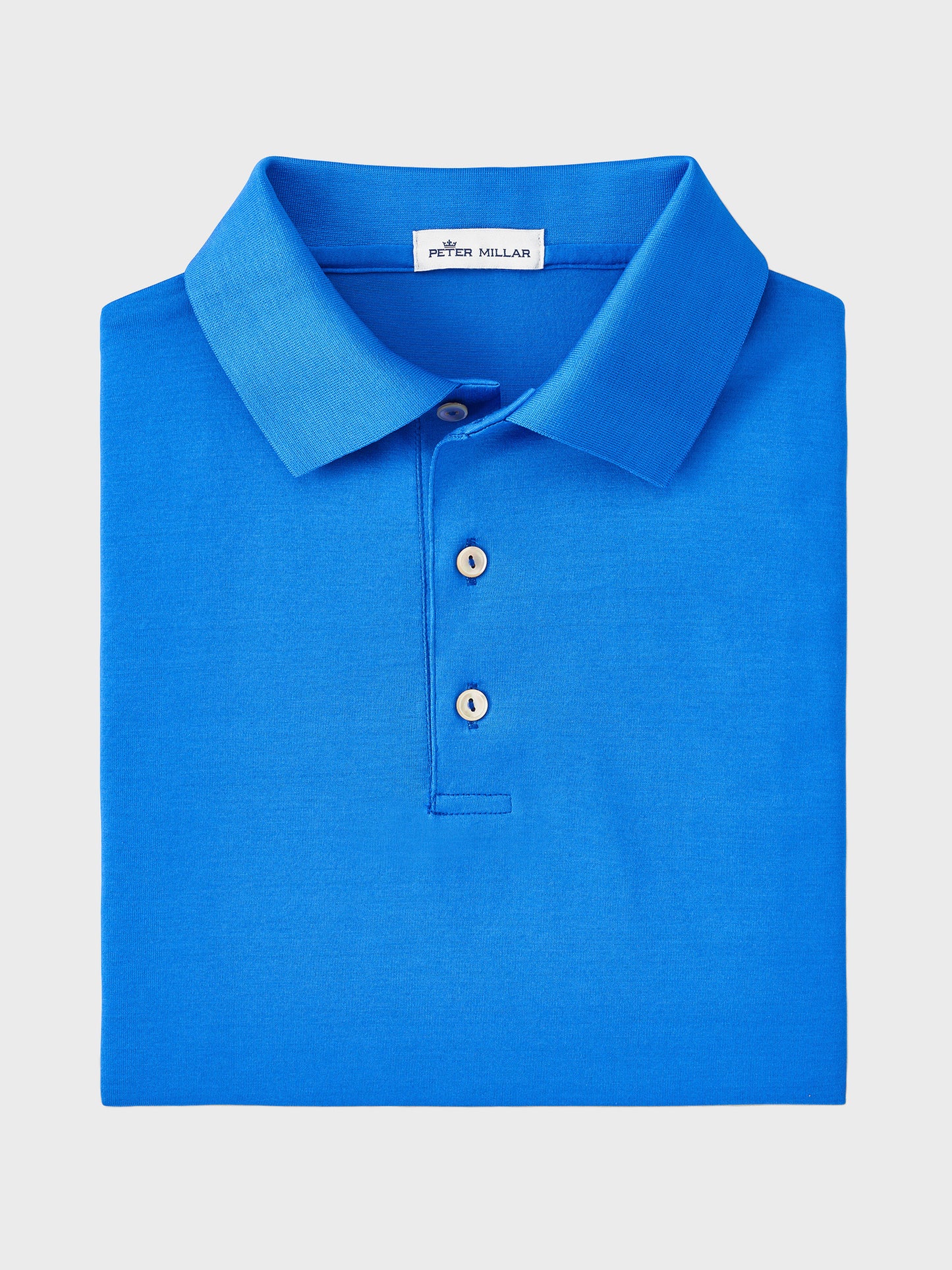Peter Millar Men's Solid Cotton Polo - Saint Bernard