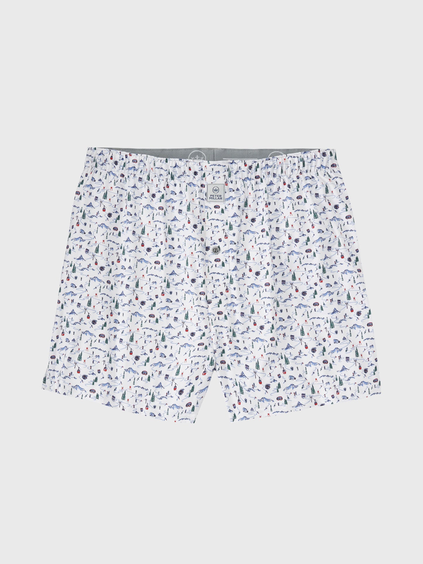 Peter Millar Crown Sport Men's Maple Performance Boxer - Saint Bernard