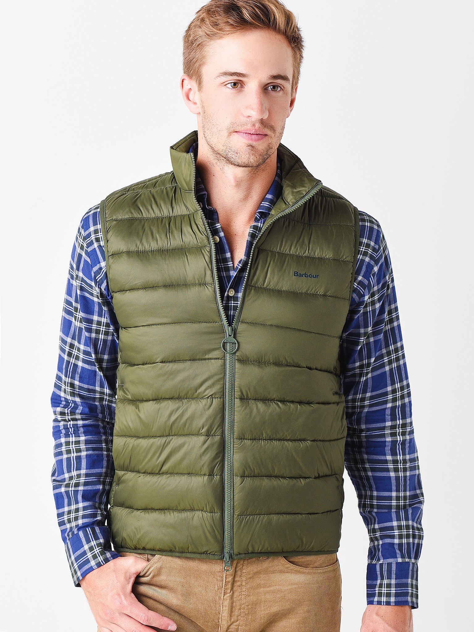 Barbour Men's Bretby Gilet Saint Bernard - Main Image