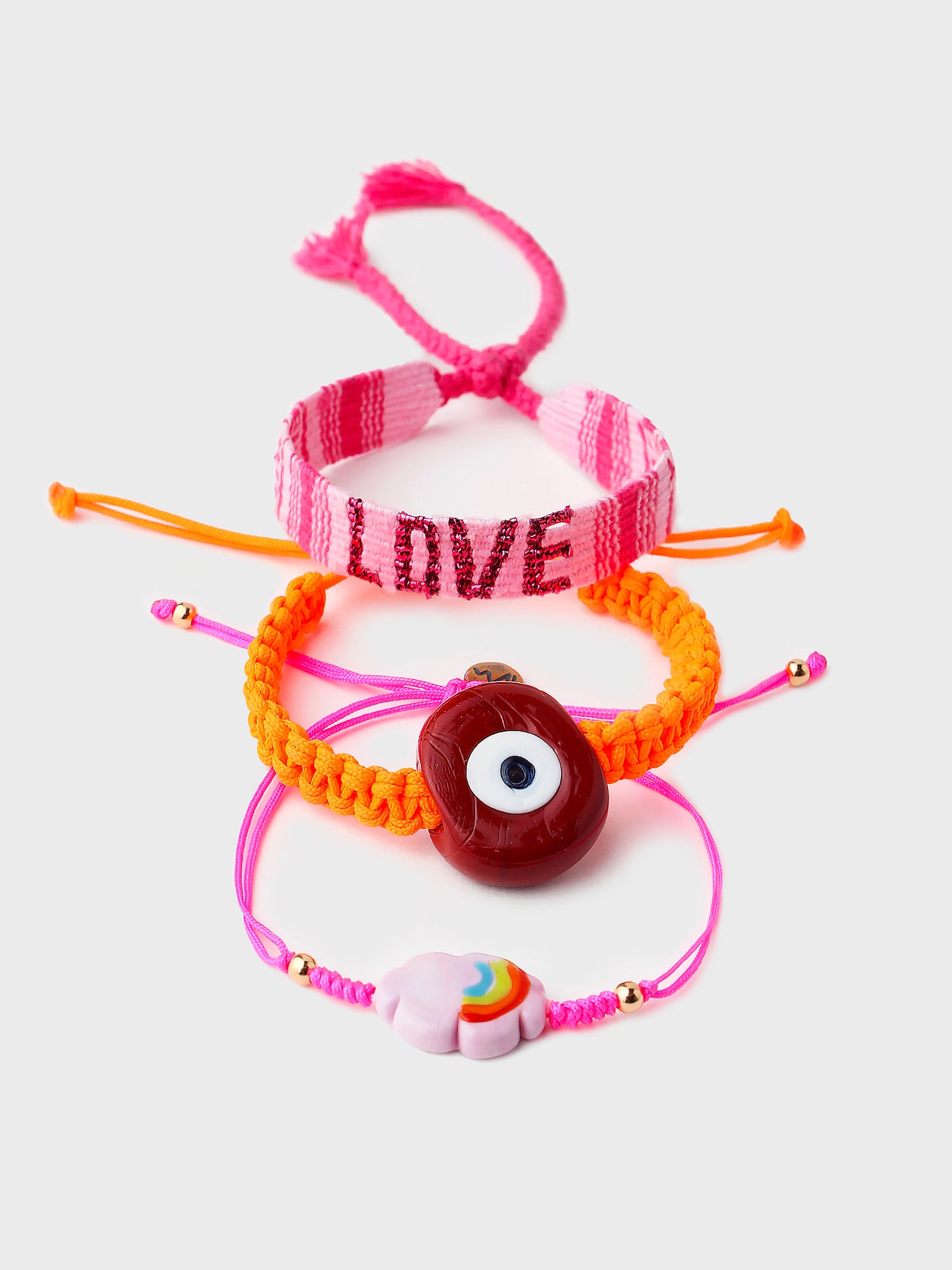 Maison Irem Rose Cloud Bracelet Set - Saint Bernard