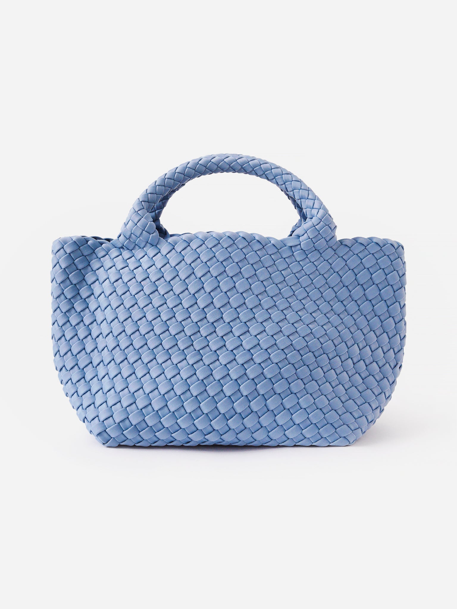 Naghedi St. Barths Medium Riviera Woven Handbag Blue